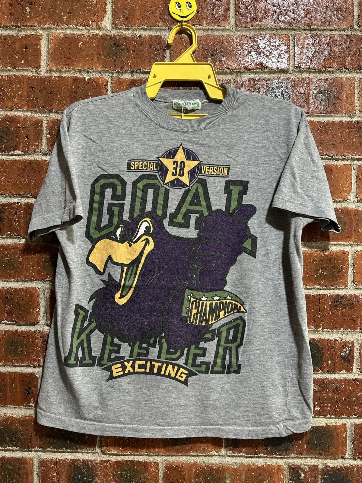 Vintage Vintage Goal Keeper Champion 90s Faded Tee Size US M / EU 48-50 / 2 - 1 Thumbnail