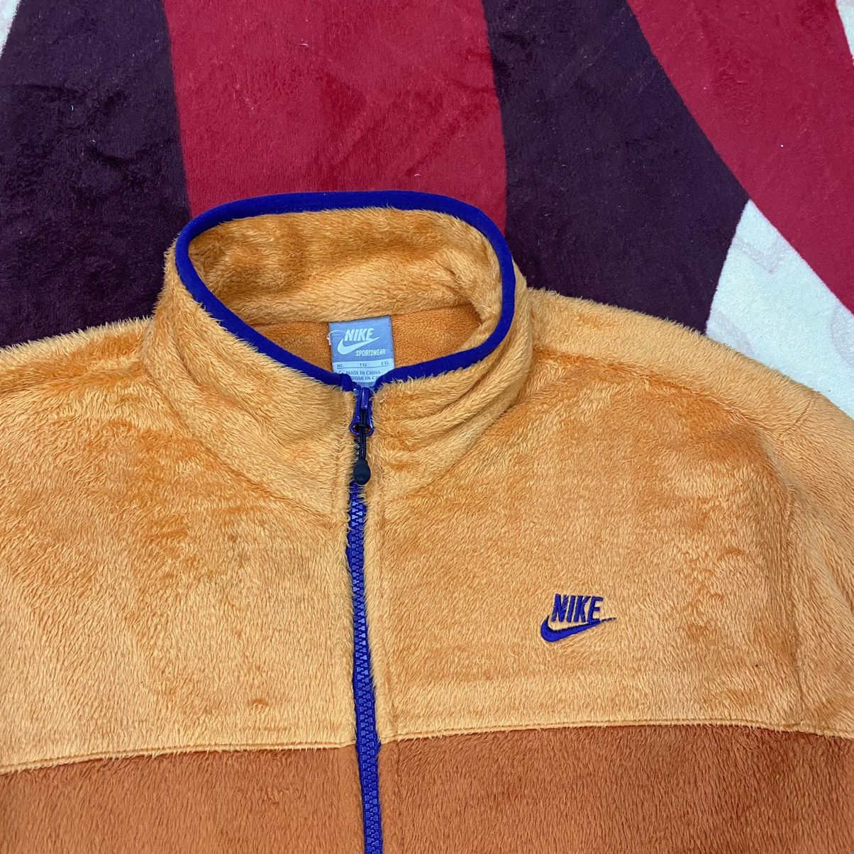 Nike × Vintage Vintage Y2K Nike Micro Sherpa Size US XL / EU 56 / 4 - 6 Thumbnail