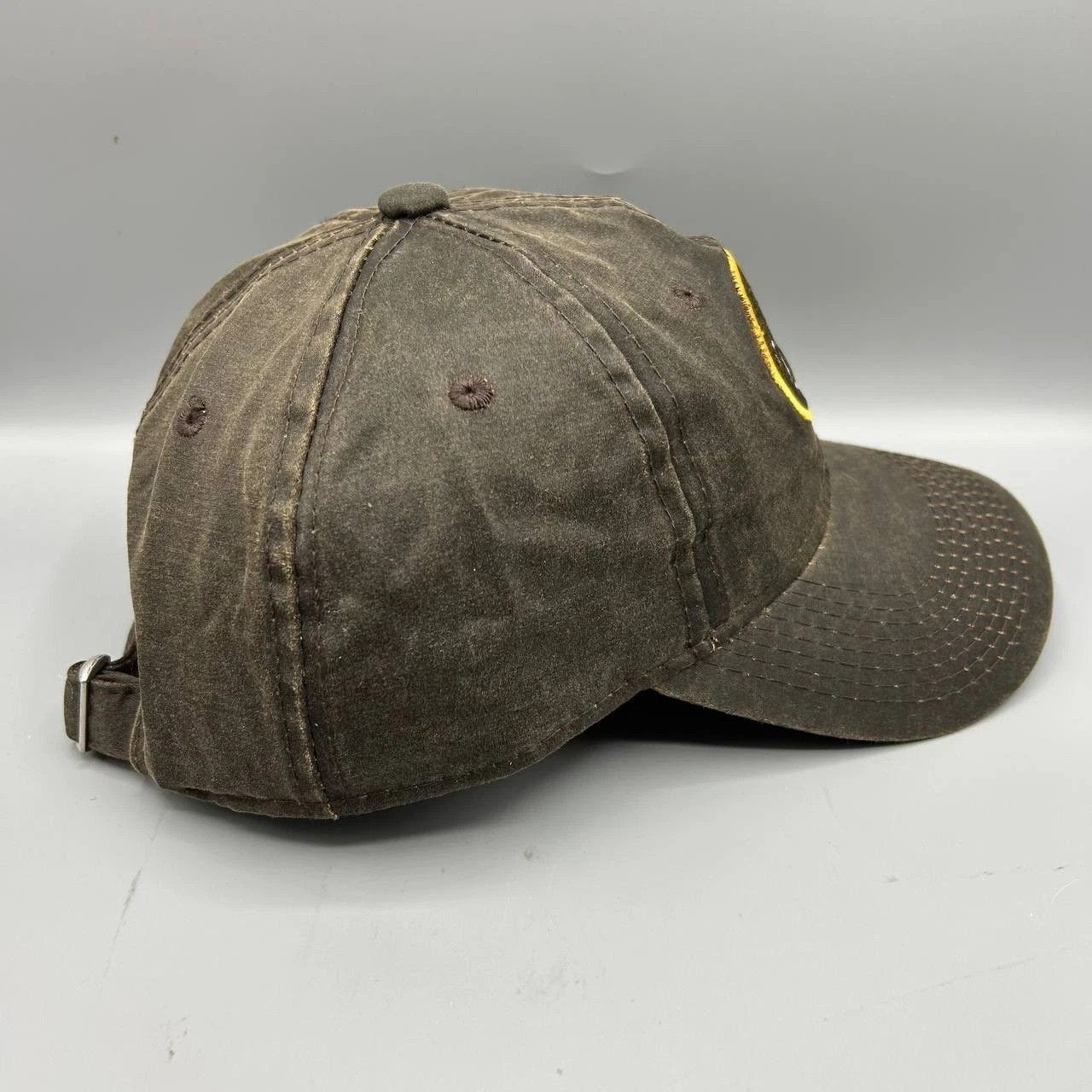 The Game U.S. Army Hat Men Brown Embroidered The Game Strap Back Size ONE SIZE - 6 Thumbnail
