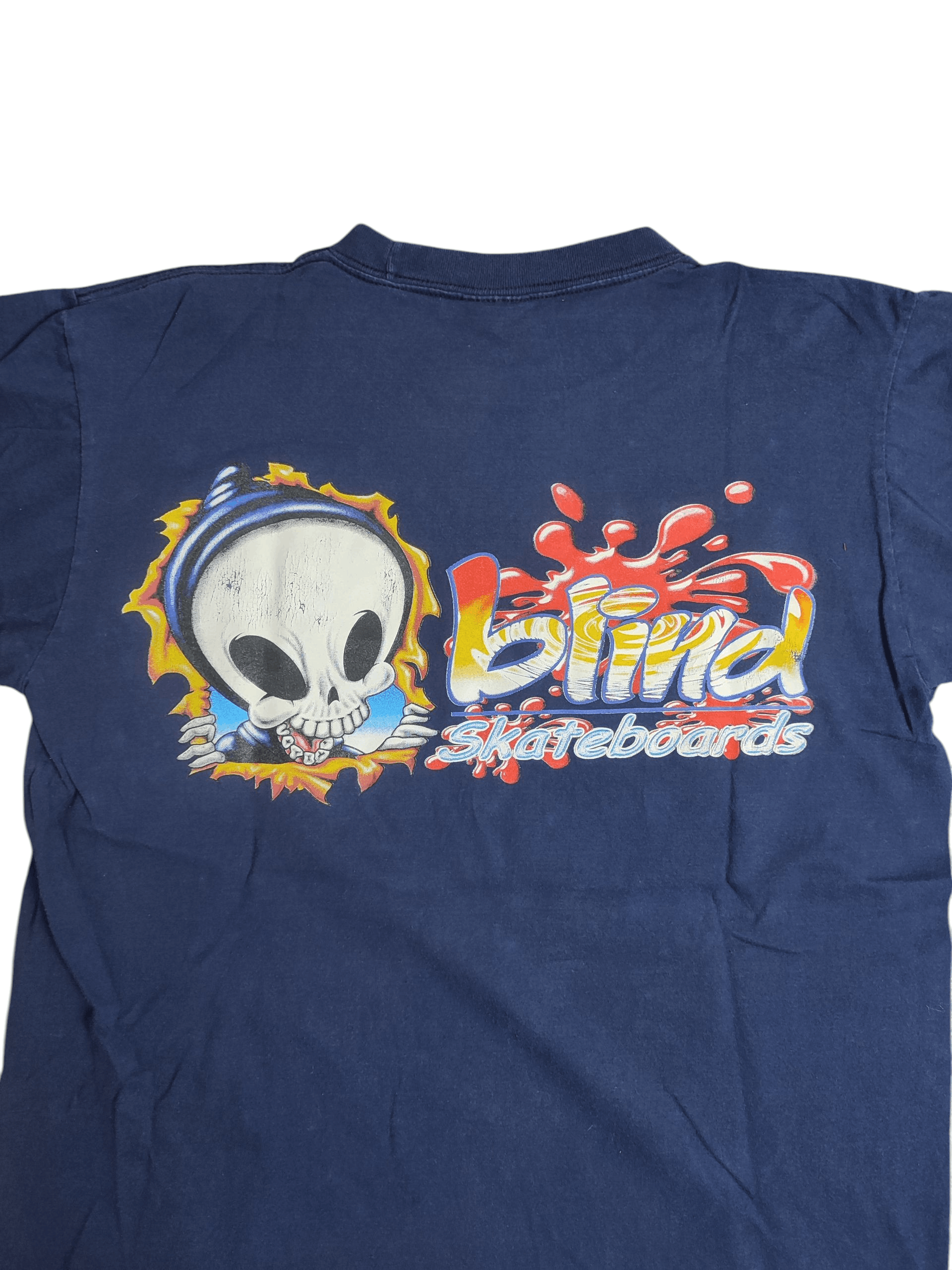 Blind Skateboards [DELETED] Blind Skateboards 90s Vintage Tshirts Size US L / EU 52-54 / 3 - 3 Thumbnail