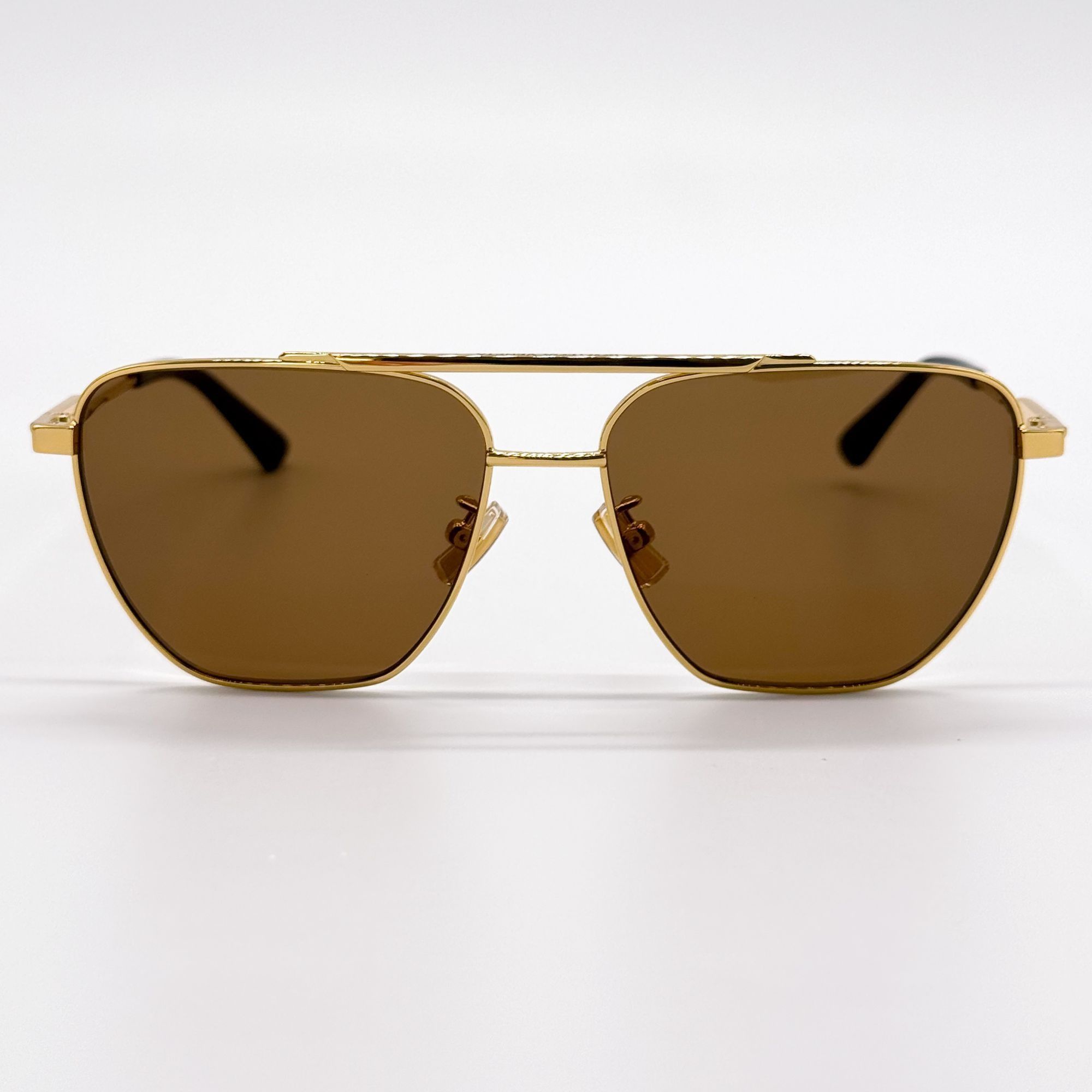 Bottega Veneta NEW BOTTEGA VENETA SUNGLASSES BV1236S 002 UNISEX GOLD Size ONE SIZE - 3 Thumbnail