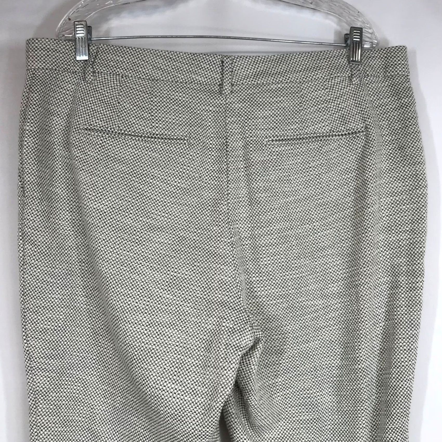 Ann Taylor Ann Taylor Curvy Fit Pants Size 16 Geometric Print Straight Leg Trousers Size 38" / US 16 / IT 52 - 5 Thumbnail