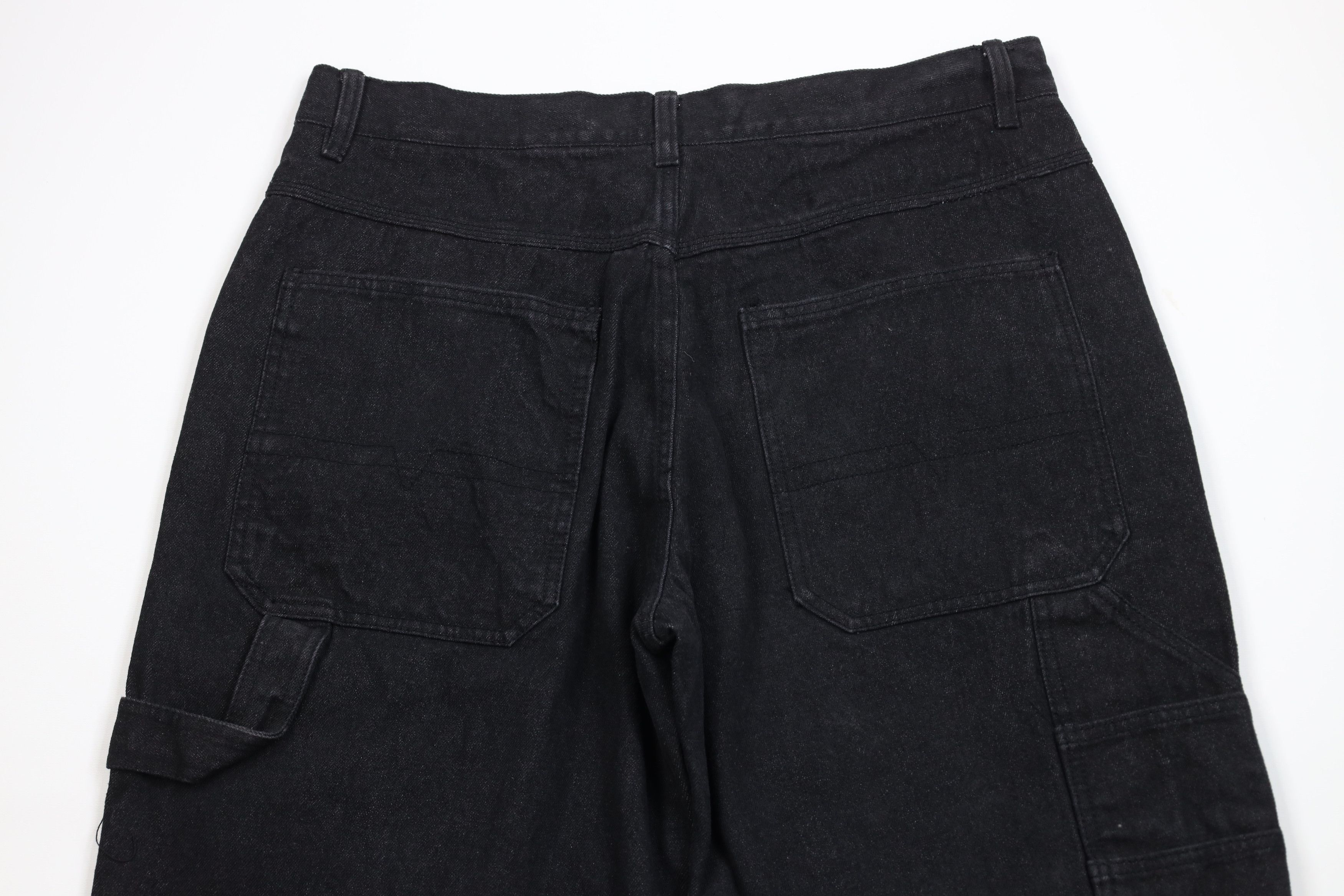 Vintage Vintage 90s Y2K Streetwear Wide Leg Basketball Denim Jeans Size US 36 / EU 52 - 11 Thumbnail