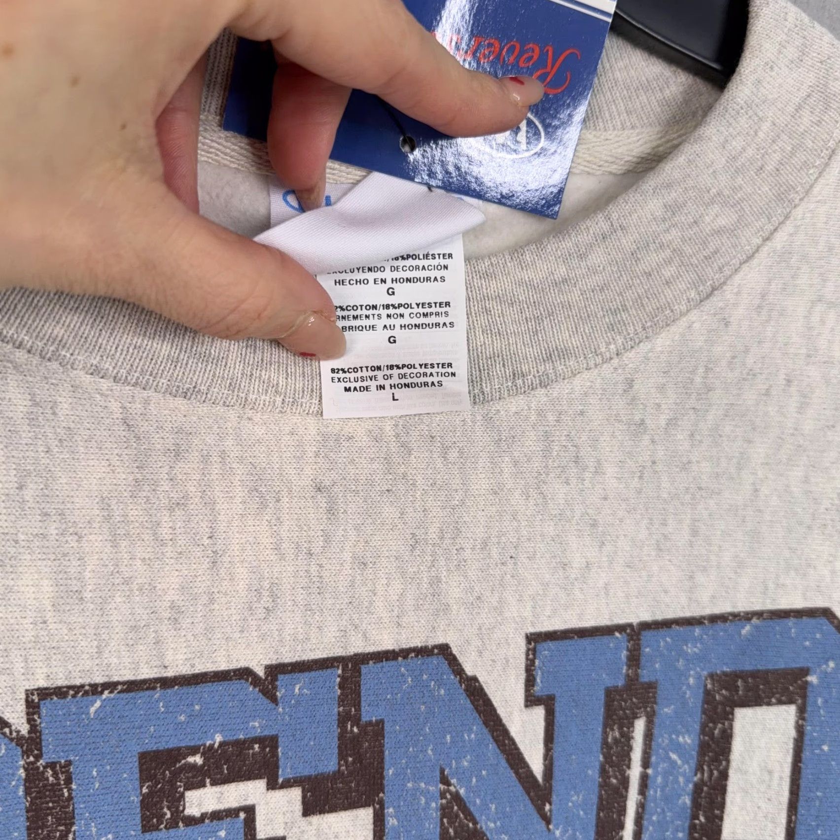 Champion Champion Reverse Weave Sweatshirt Mens Large Gray Bend Oregon Pacific Northwest Crewneck City Graphic Print NWT Size US L / EU 52-54 / 3 - 6 Thumbnail