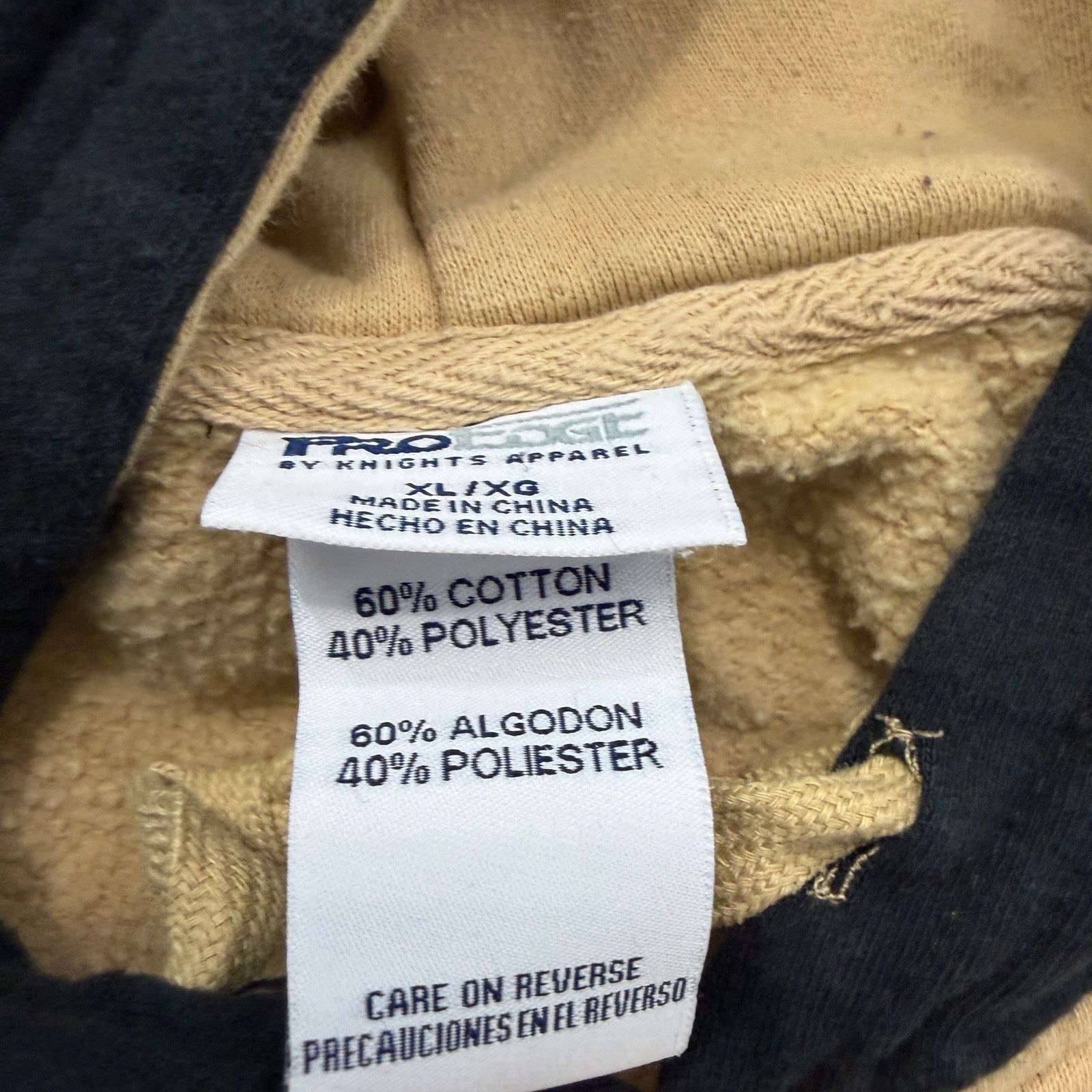 Vintage Vintage Purdue Boilermakers Hoodie Men's Extra Large Gold Size US XL / EU 56 / 4 - 6 Thumbnail