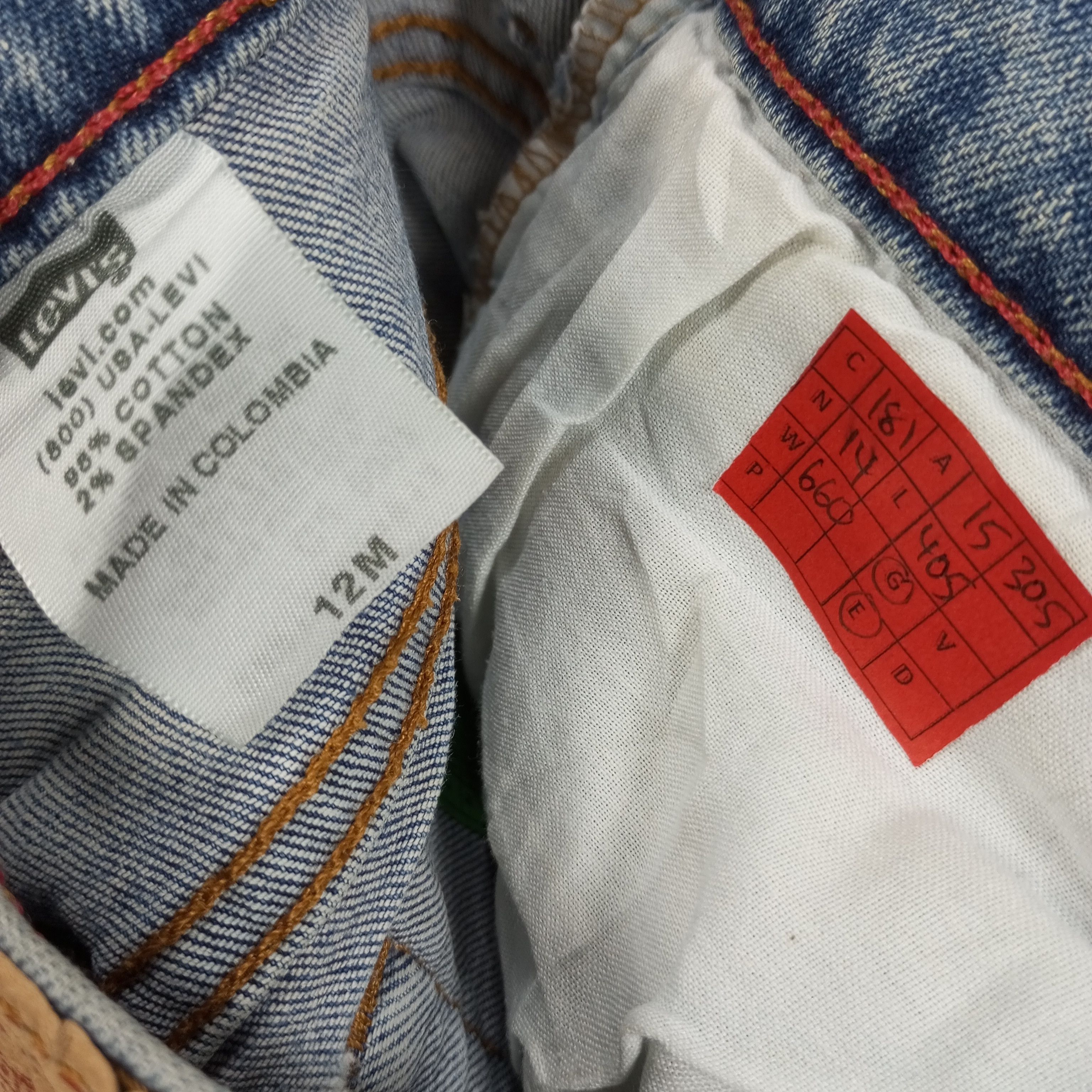 Levi's × Vintage Levis Jeans Relaxed Boot Cut Style Distressed Size 30" / US 8 / IT 44 - 13 Thumbnail