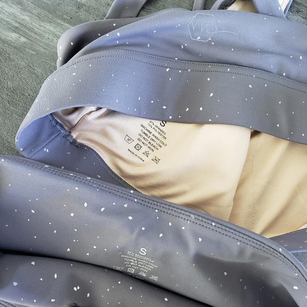 Designer Silver Glitter | Maven Thread | MT Sport Activewear Set Size 28" / US 6 / IT 42 - 9 Thumbnail