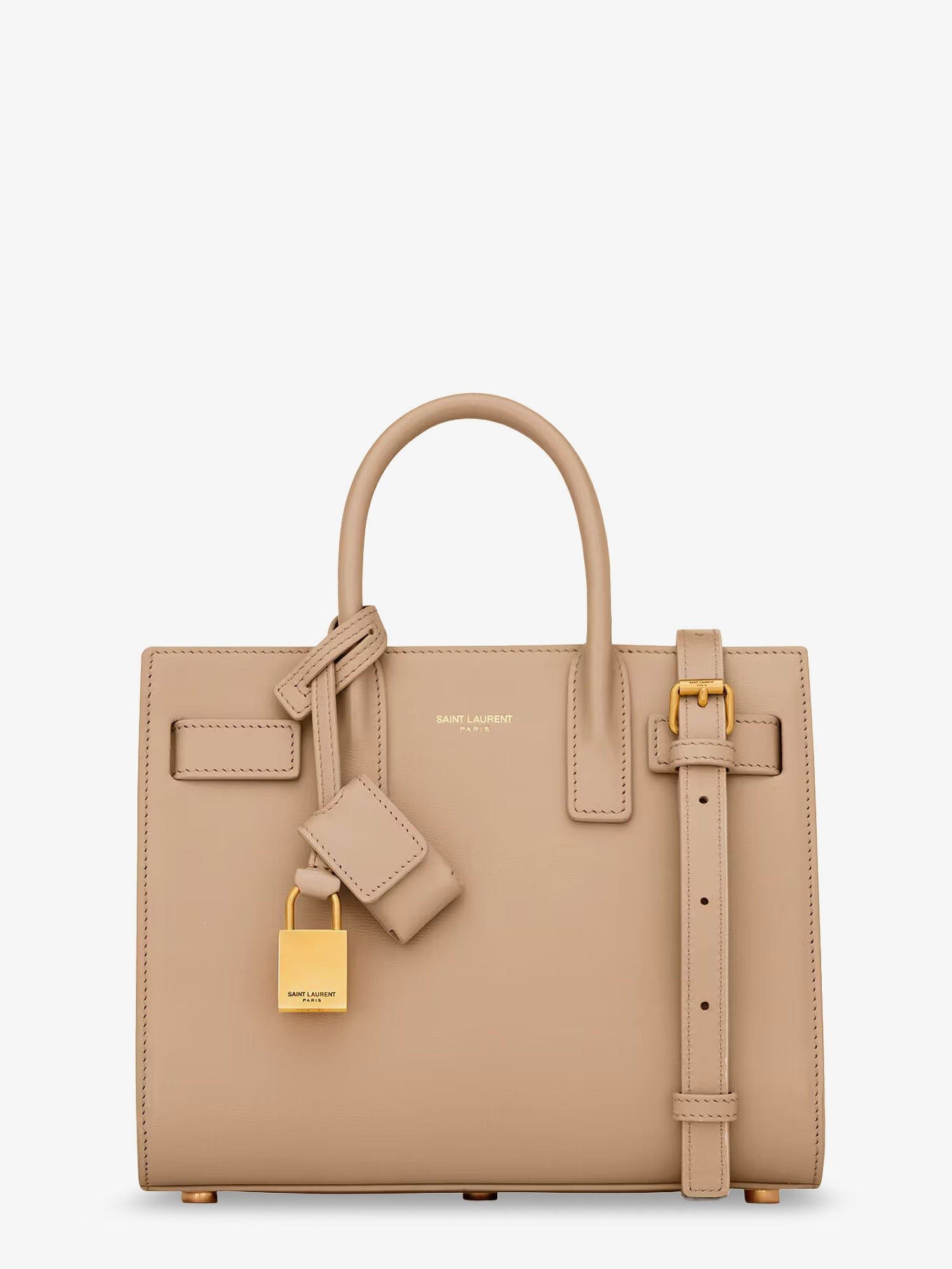 Saint Laurent Paris Sac De Jour Nano Leather Crossbody Bag Size ONE SIZE - 1 Thumbnail