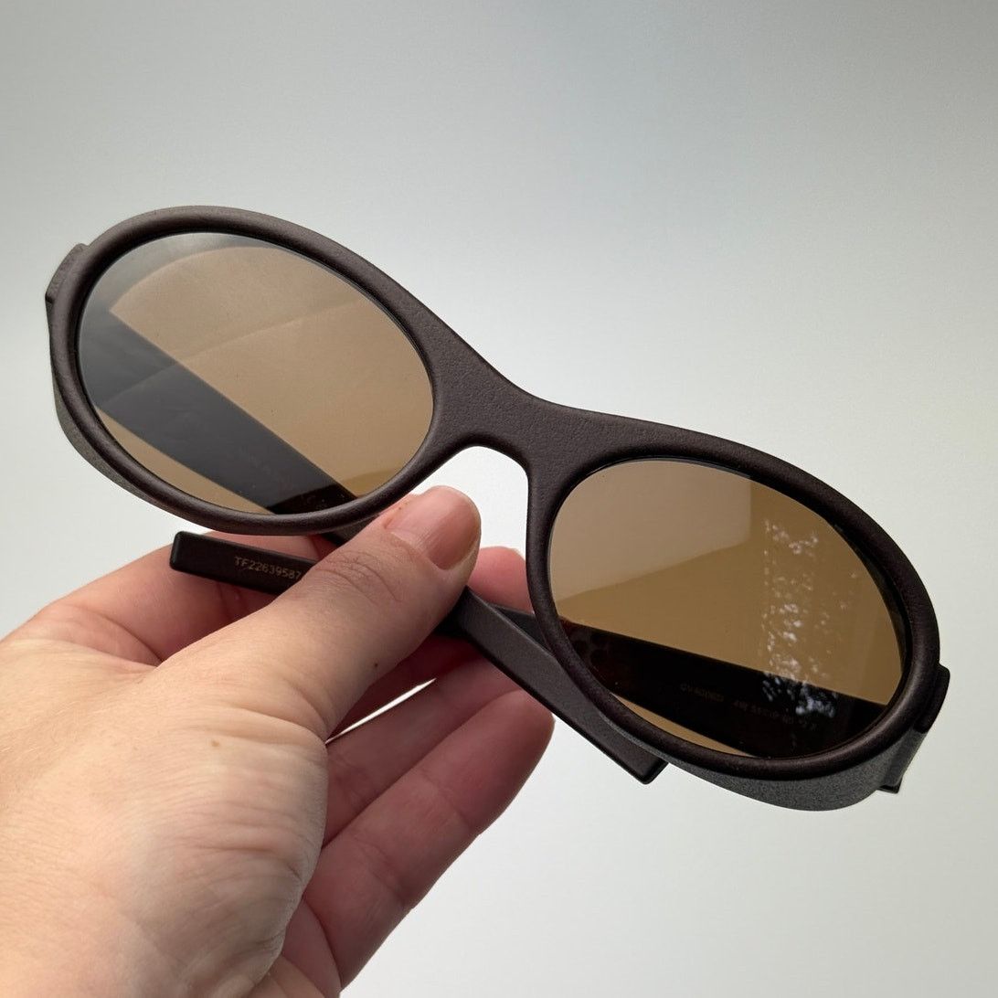 Givenchy BRAND NEW Givenchy Sunglasses GV40065I 49J Dark Brown/Roviex Size ONE SIZE - 10 Thumbnail