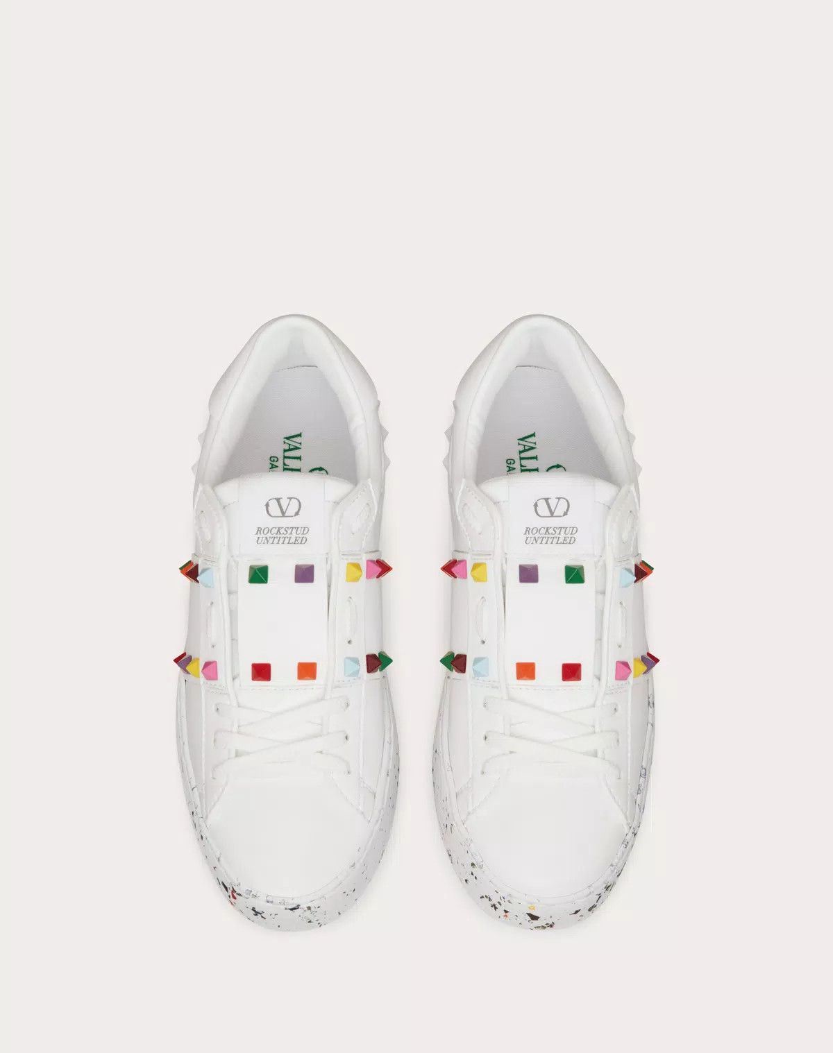Valentino o1s1wg110625 Open For A Change Sneaker in White Size US 11.5 / IT 41.5 - 4 Thumbnail