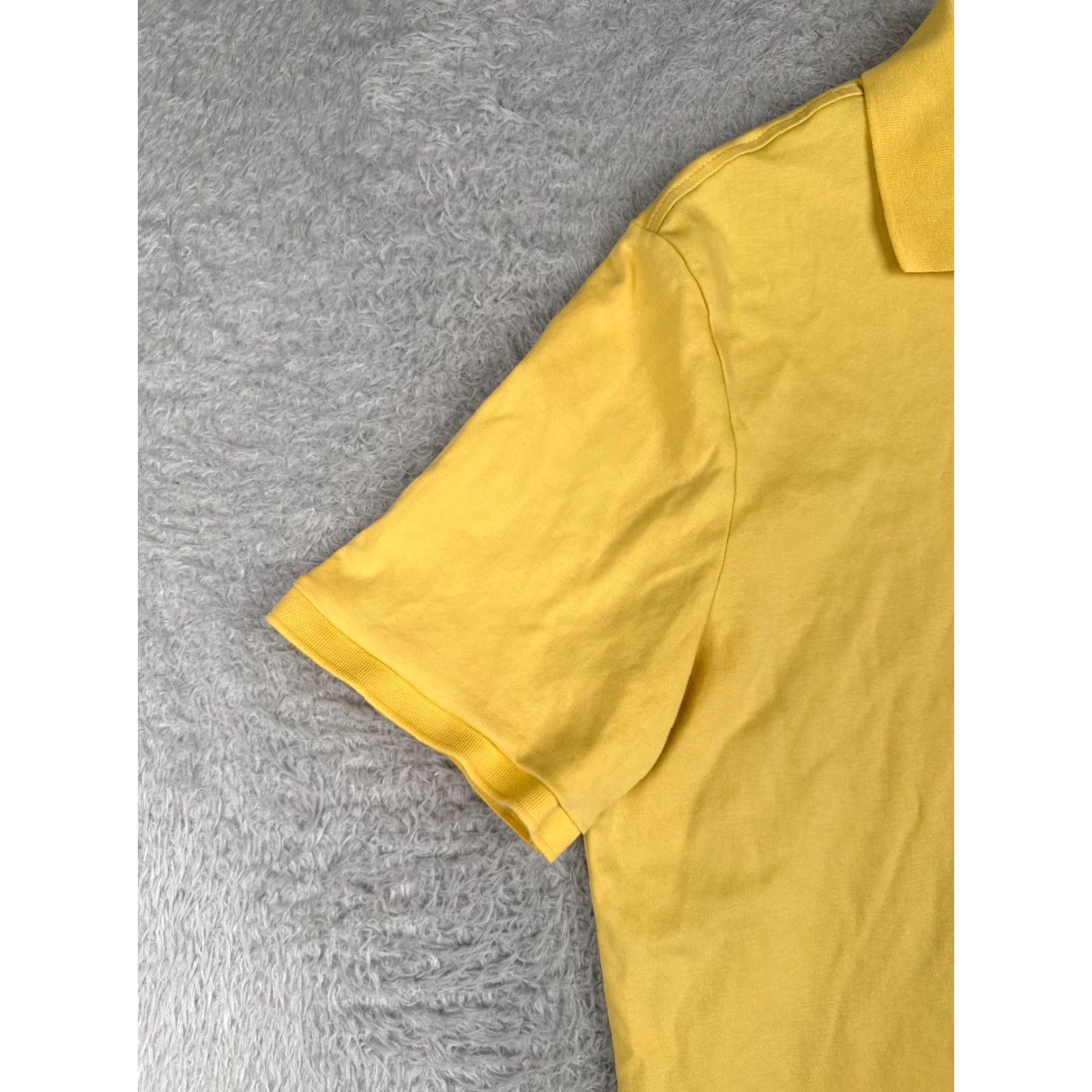 Ralph Lauren Ralph Lauren Polo Shirt Mens Large Yellow 100% Cotton Jersey Slim Fit Short Sleeve Polo Shirt Mens Yellow Ralph Lauren Jersey Size US L / EU 52-54 / 3 - 3 Thumbnail