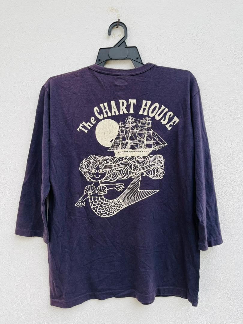 Japanese Brand × Warehouse Vintage Warehouse Co. The Chart House Japanese Style Size US S / EU 44-46 / 1 - 1 Thumbnail
