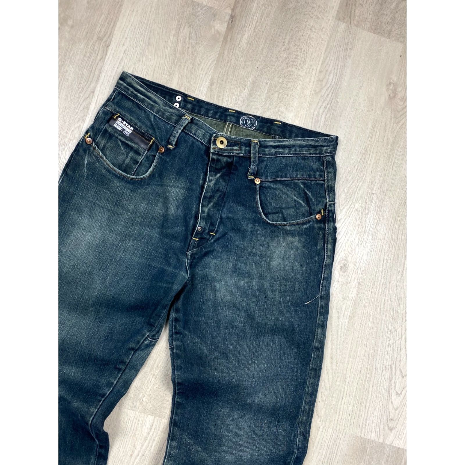 G-Star G-Star Jeans Blue Denim Pants 30 Regular Embroidered Logo Mens Size US 30 / EU 46 - 5 Thumbnail