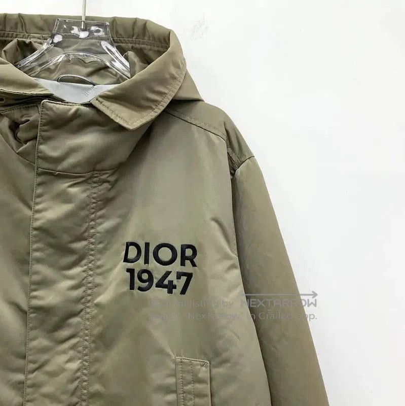 Dior Dior Brown Nylon Men's Outerwear Coat . Size US M / EU 48-50 / 2 - 2 Thumbnail