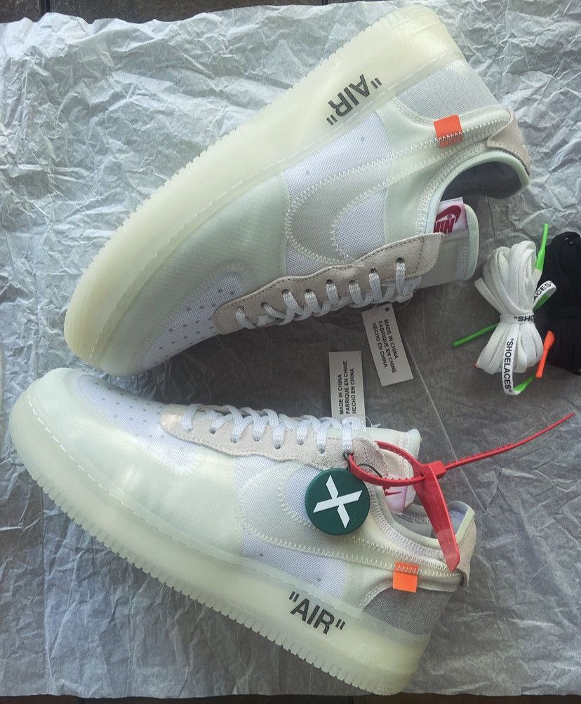 Nike Nike Off-White Air Force 1 (The Ten) Size US 12 / EU 45 - 1 Thumbnail