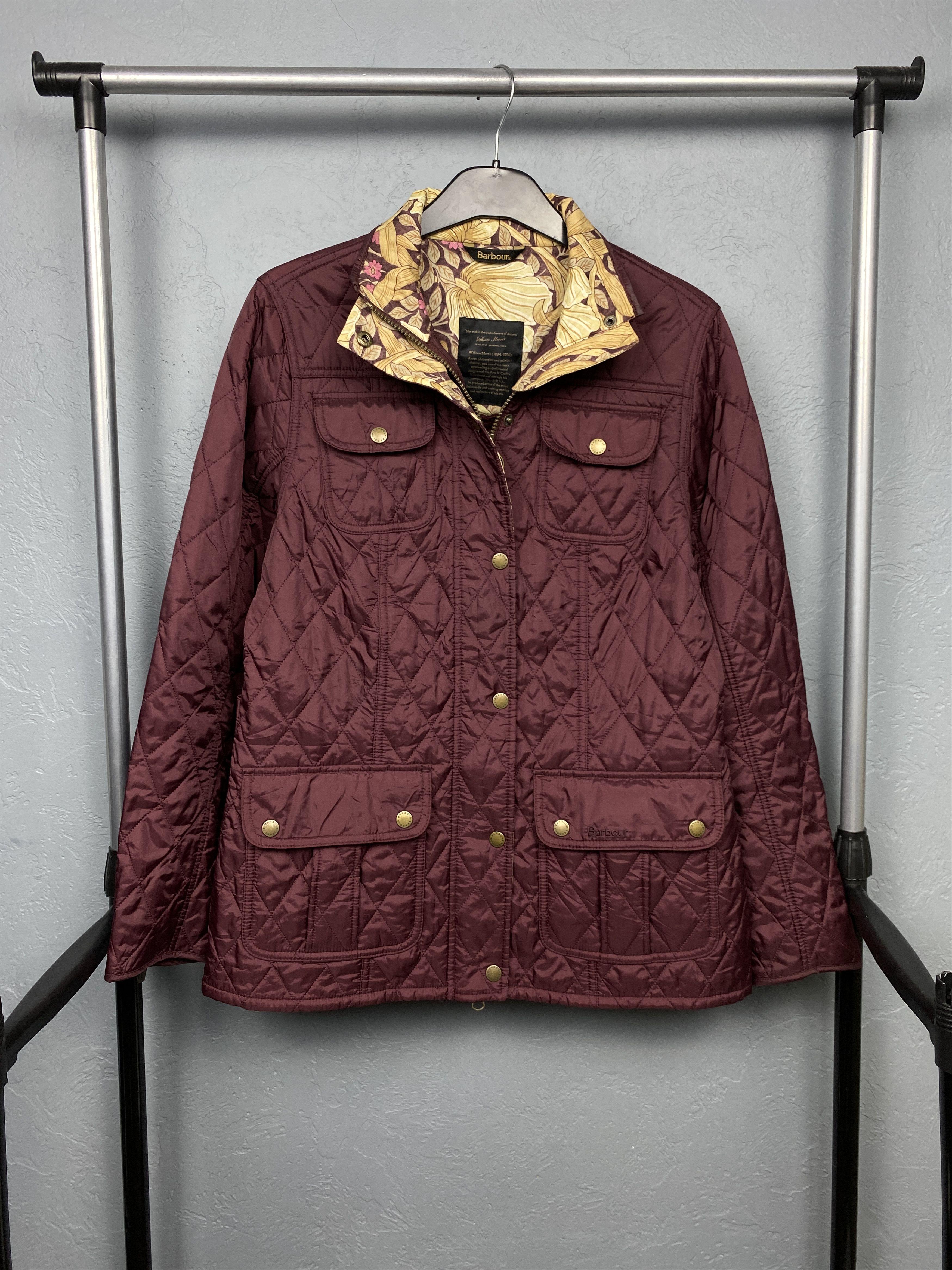 Barbour Barbour Vintage Womens Manderston William Quilted Jacket Size L / US 10 / IT 46 - 1 Thumbnail