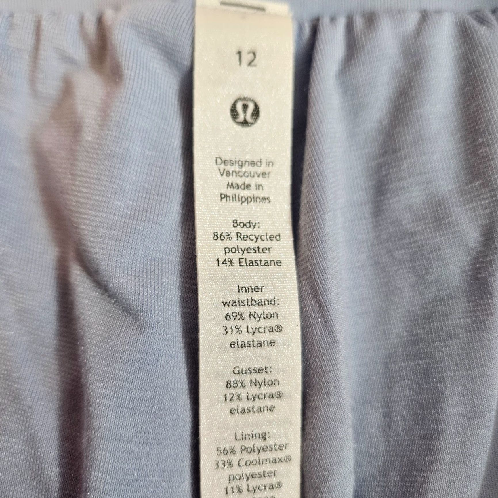 Lululemon Lululemon Womens Beyond The Studio Crop Pants Sz 12 Blue High Rise Drawstring Cropped Activewear Pants Women 12 Blue Athleisure Size 34" / US 12 / IT 48 - 8 Thumbnail