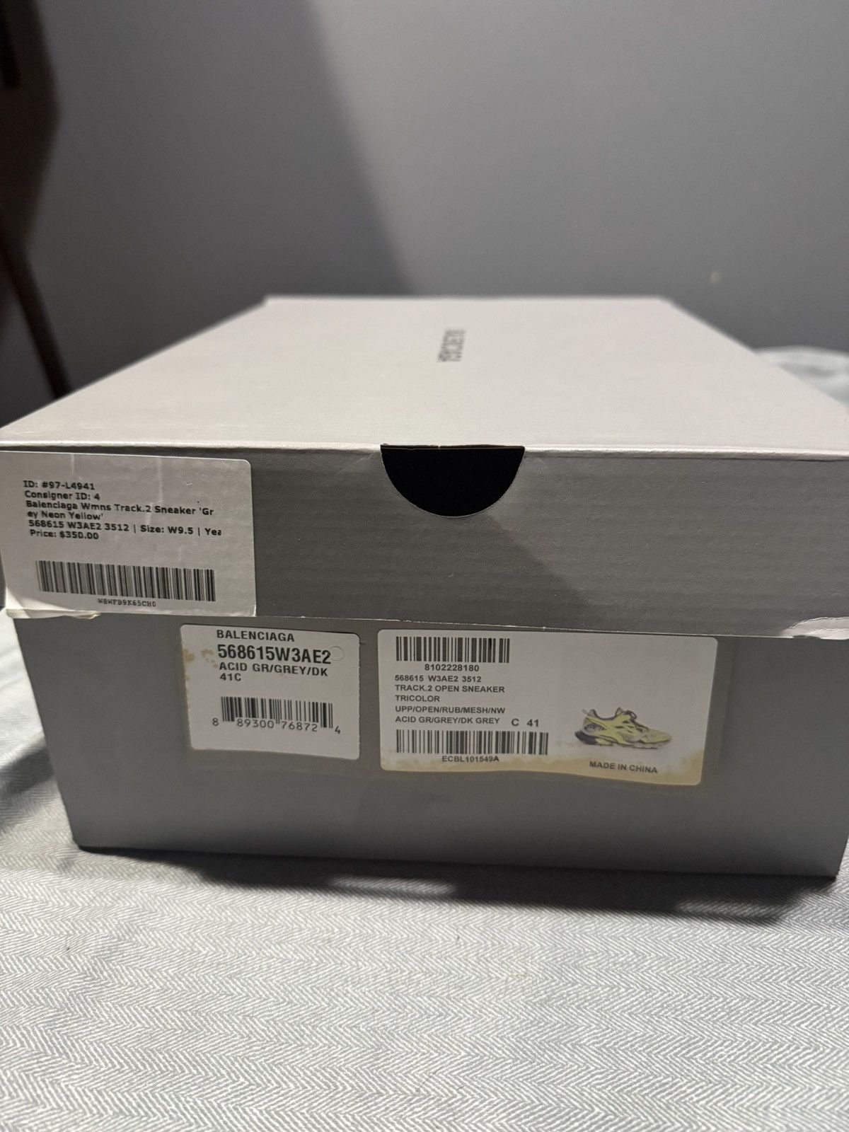 Balenciaga Balenciaga Grey Neon Yellow Size US 8 / EU 41 - 7 Thumbnail