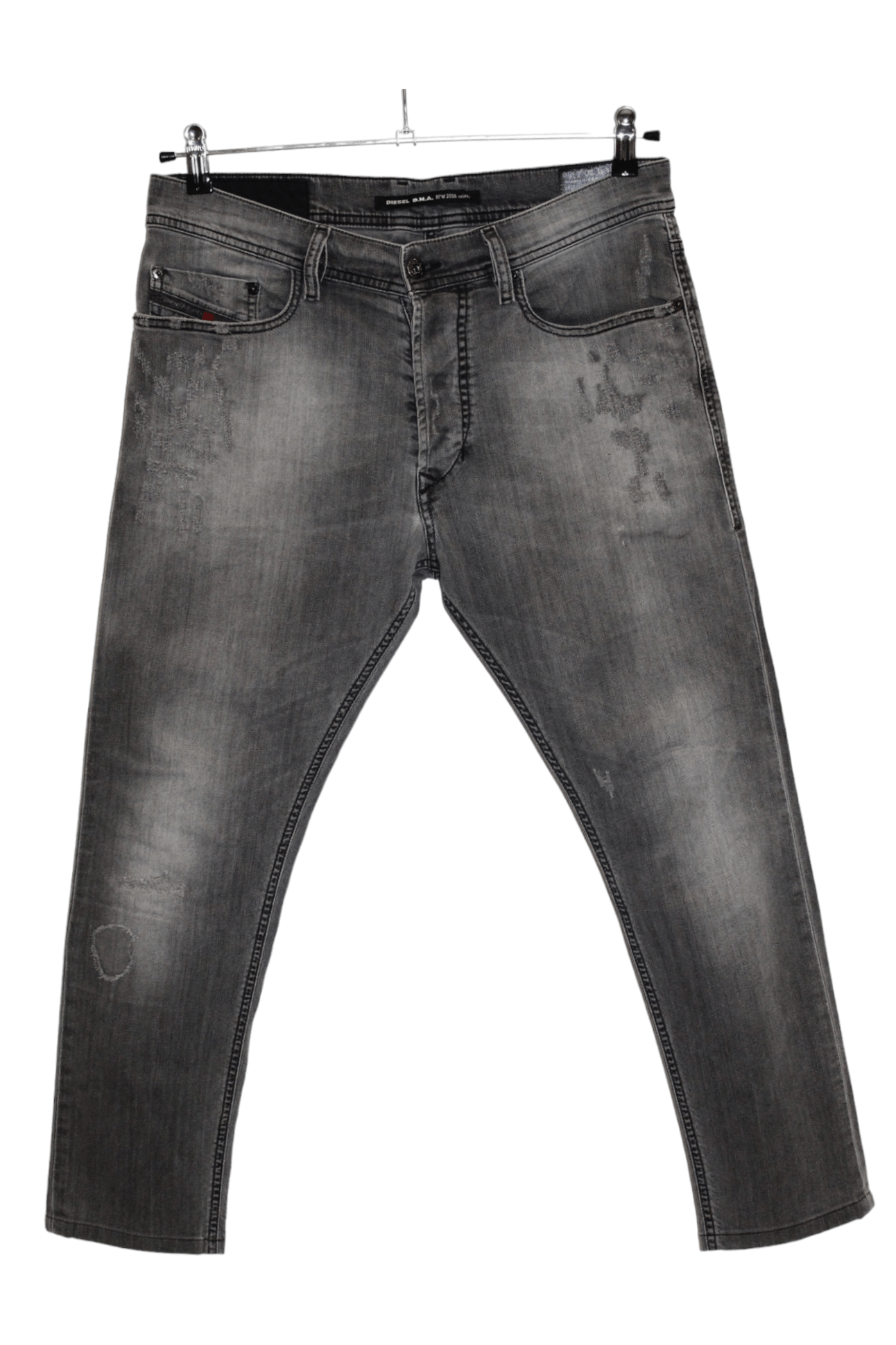 Diesel Diesel D.N.A. F/W 2016 Tepphar 0674U_Stretch Slim-Carrot Size US 30 / EU 46 - 2 Thumbnail