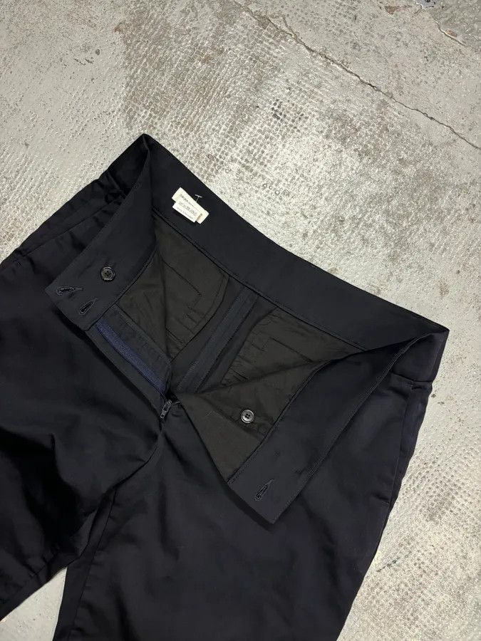 Dries Van Noten Dries Van Noten Navy Wool Slim Pants Size US 31 - 9 Thumbnail