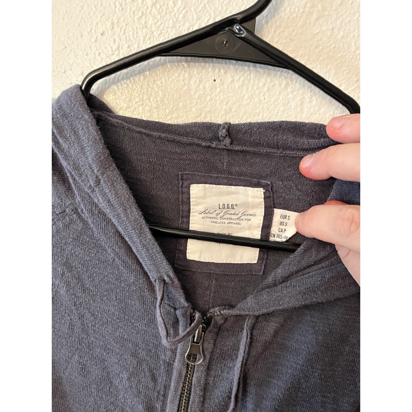 H&M VINTAGE H&M Hoodie Athleisure Full-Zip Long Sleeve Women's Size Small Gray Size S / US 4 / IT 40 - 3 Thumbnail