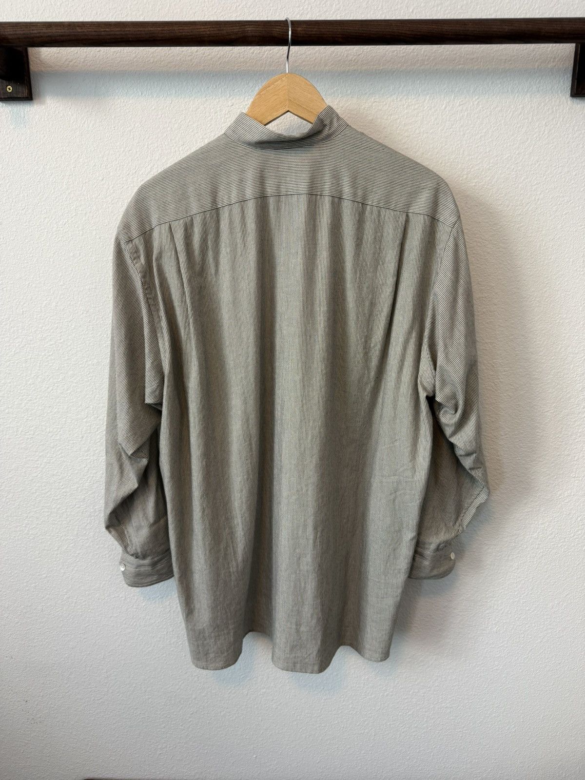 Comoli COMOLI Stripe pullover cotton/cashmere shirt Size US S / EU 44-46 / 1 - 2 Thumbnail