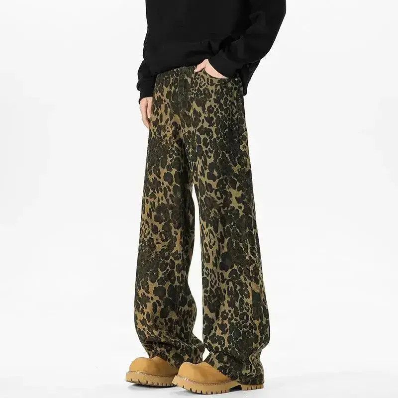 Japanese Brand Leopard Print Jeans Size US 32 / EU 48 - 6 Thumbnail
