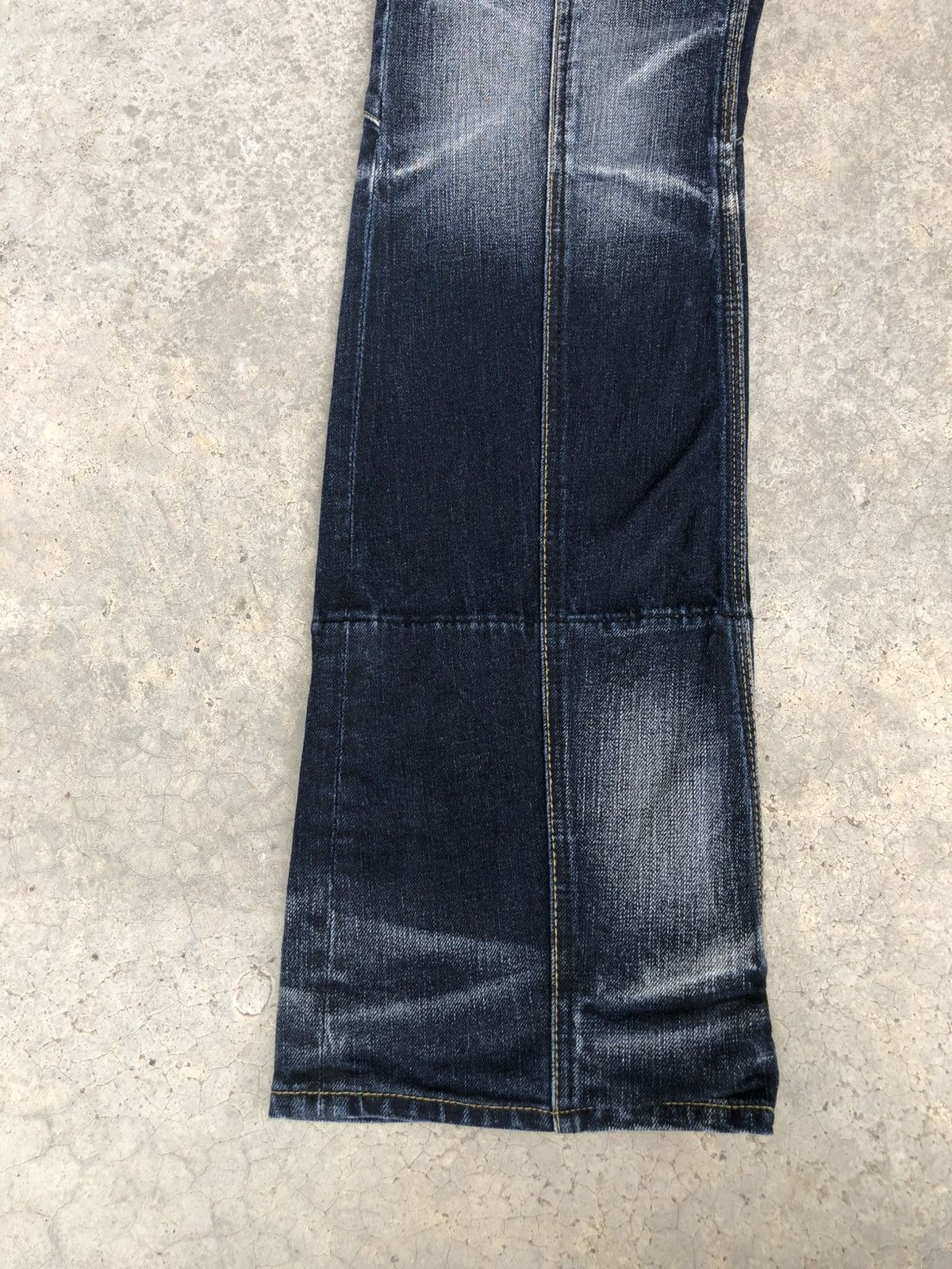 If Six Was Nine Nicole Club Flared Jeans Distressed Jeans Size US 32 / EU 48 - 6 Thumbnail
