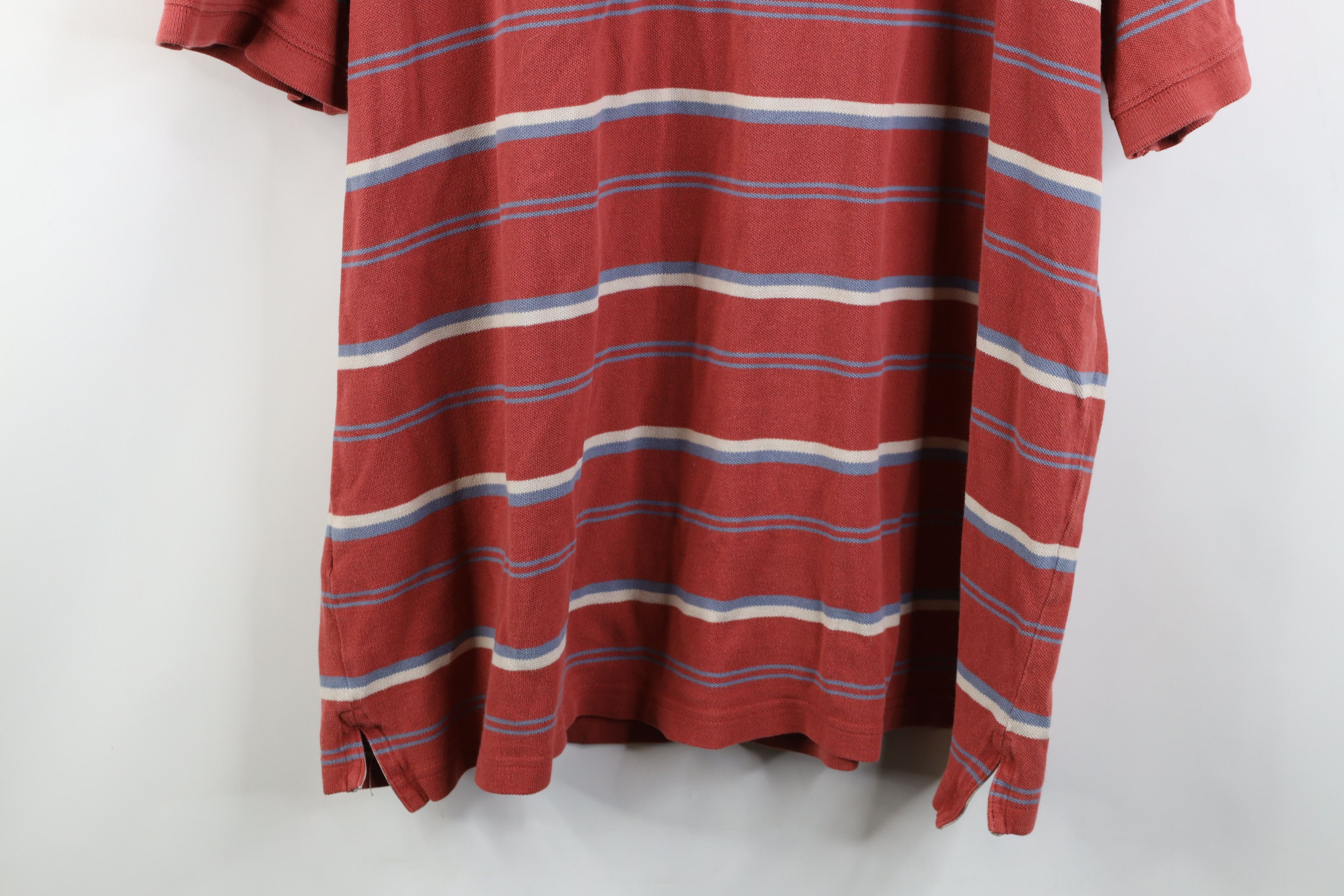 Eddie Bauer Vintage Eddie Bauer Striped Short Sleeve Rugby Polo Shirt Size US XXL / EU 58 / 5 - 15 Thumbnail
