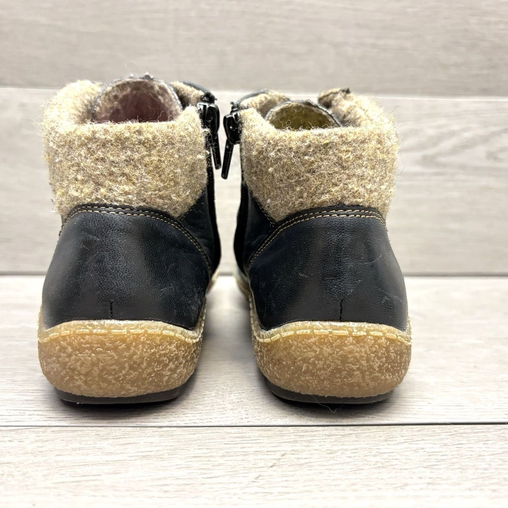 Rieker Rieker Remonte Boots R4775-14 Navy Leather Side Zip Lace Up Ankle EU 38 – Pre-owned Condition Size US 7 / IT 37 - 4 Thumbnail
