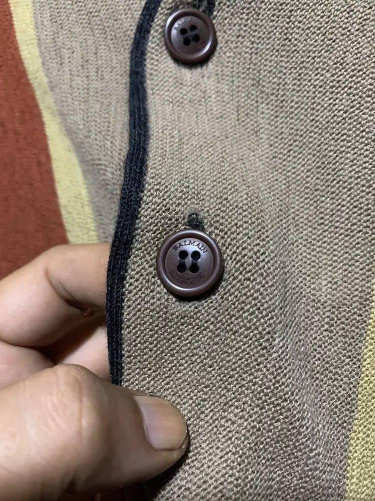 Balmain 2000s Balmain boxy fit mohair cardigan Size US L / EU 52-54 / 3 - 5 Thumbnail