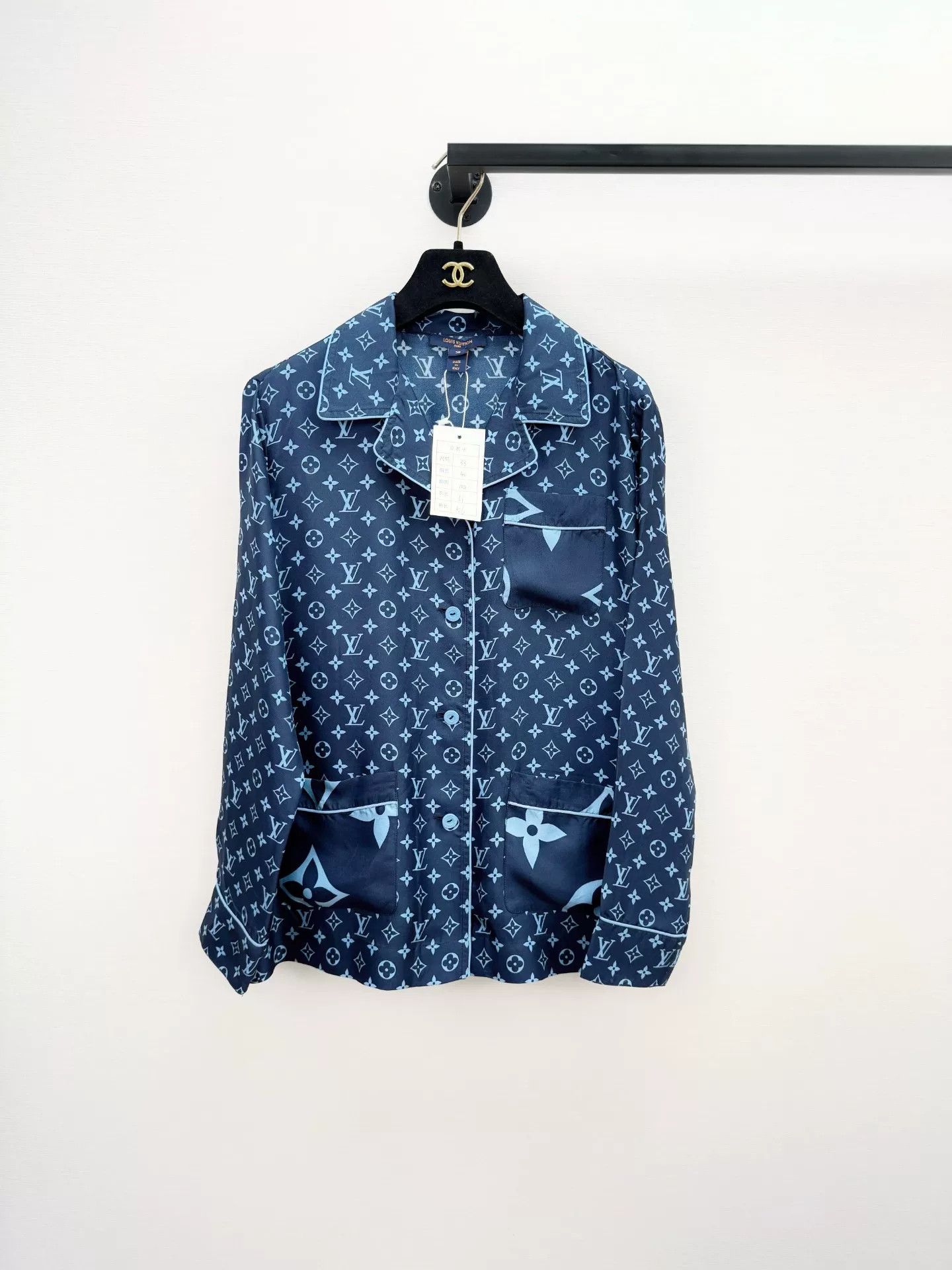 Louis Vuitton Monogram Silk Shirt