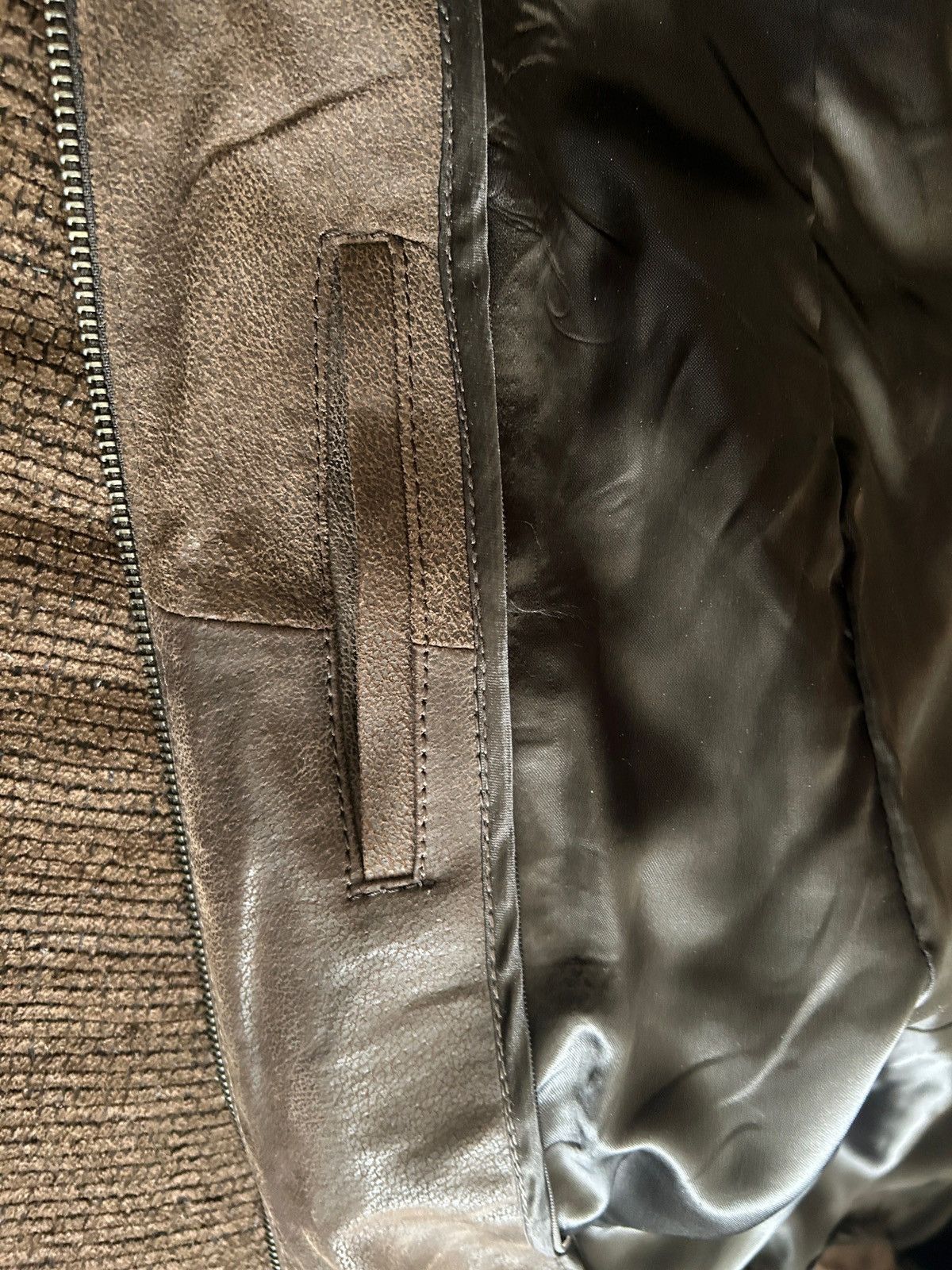 Danier Danier brown leather and suede jacket Size US L / EU 52-54 / 3 - 6 Thumbnail