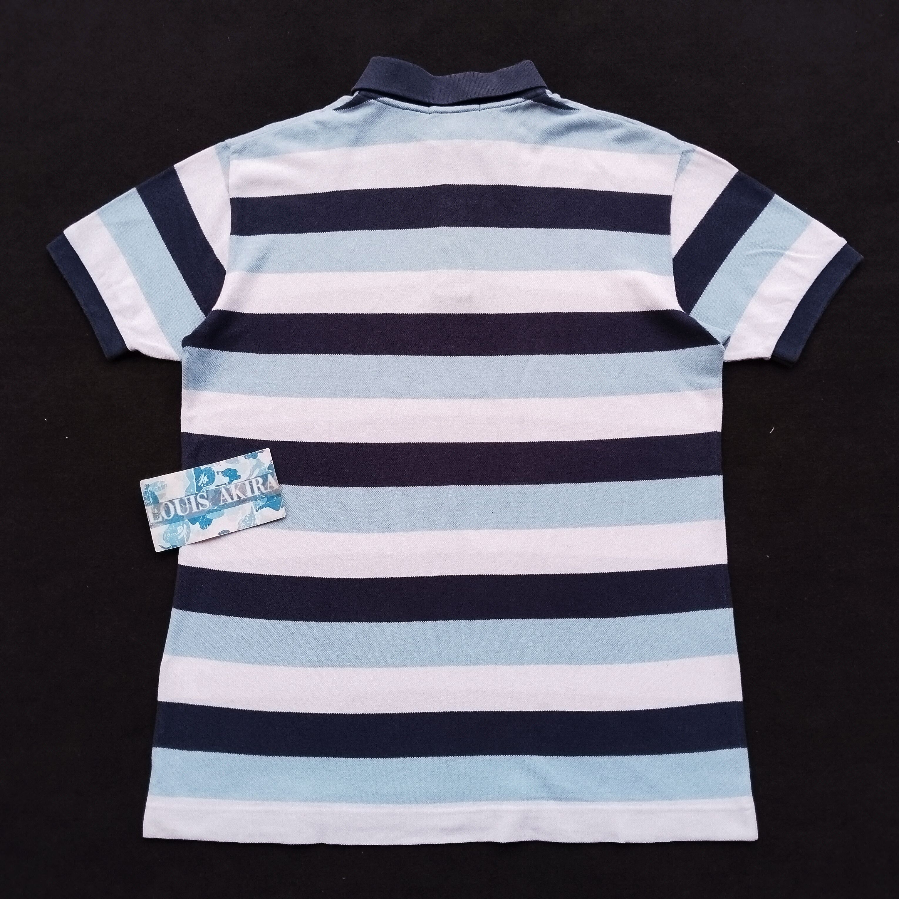 Bape Vintage Striped Polo Size US L / EU 52-54 / 3 - 5 Thumbnail