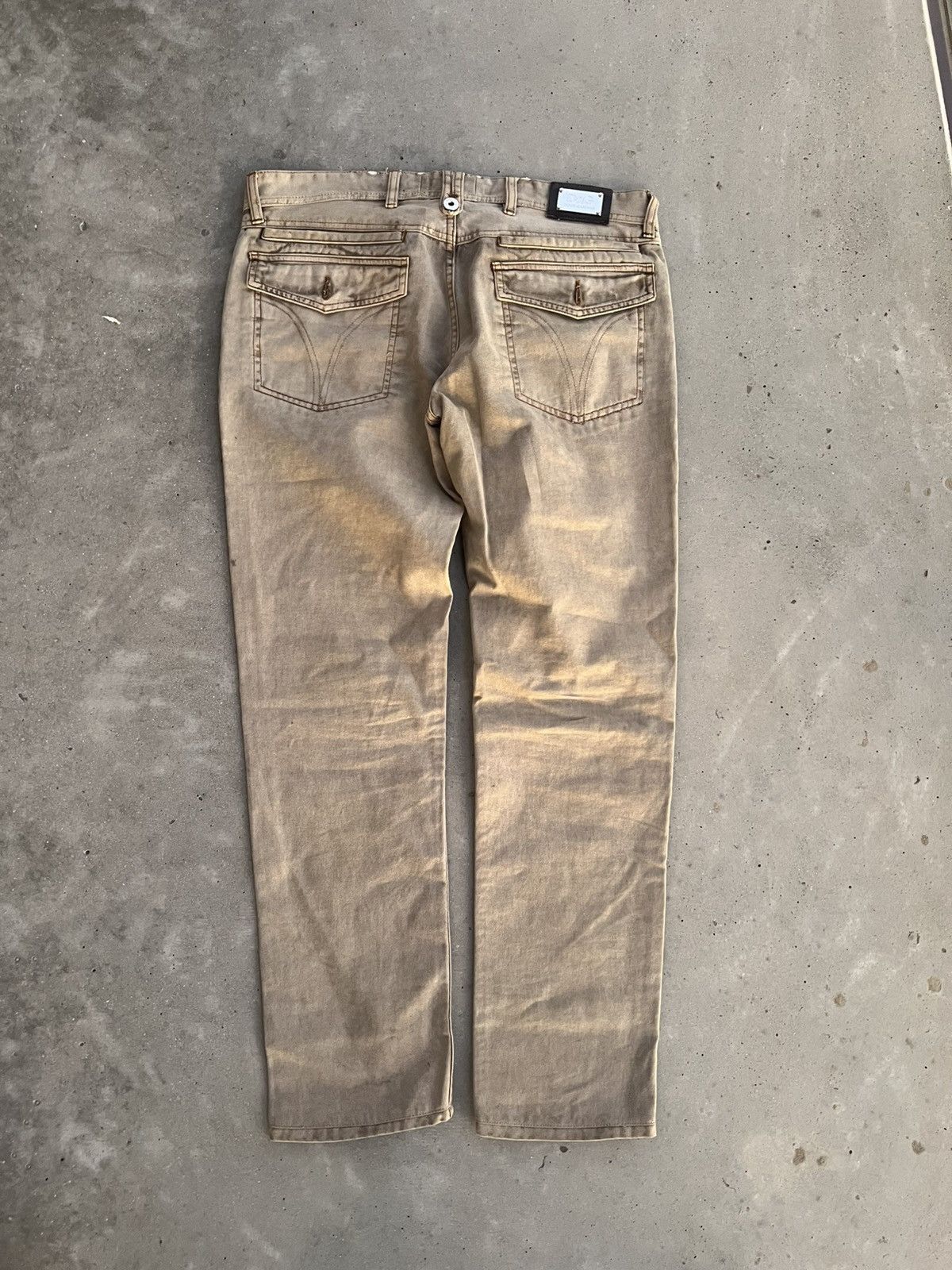 Dolce & Gabbana Dolce Gabbana denim jeans vintage distressed pants Size US 35 - 3 Thumbnail