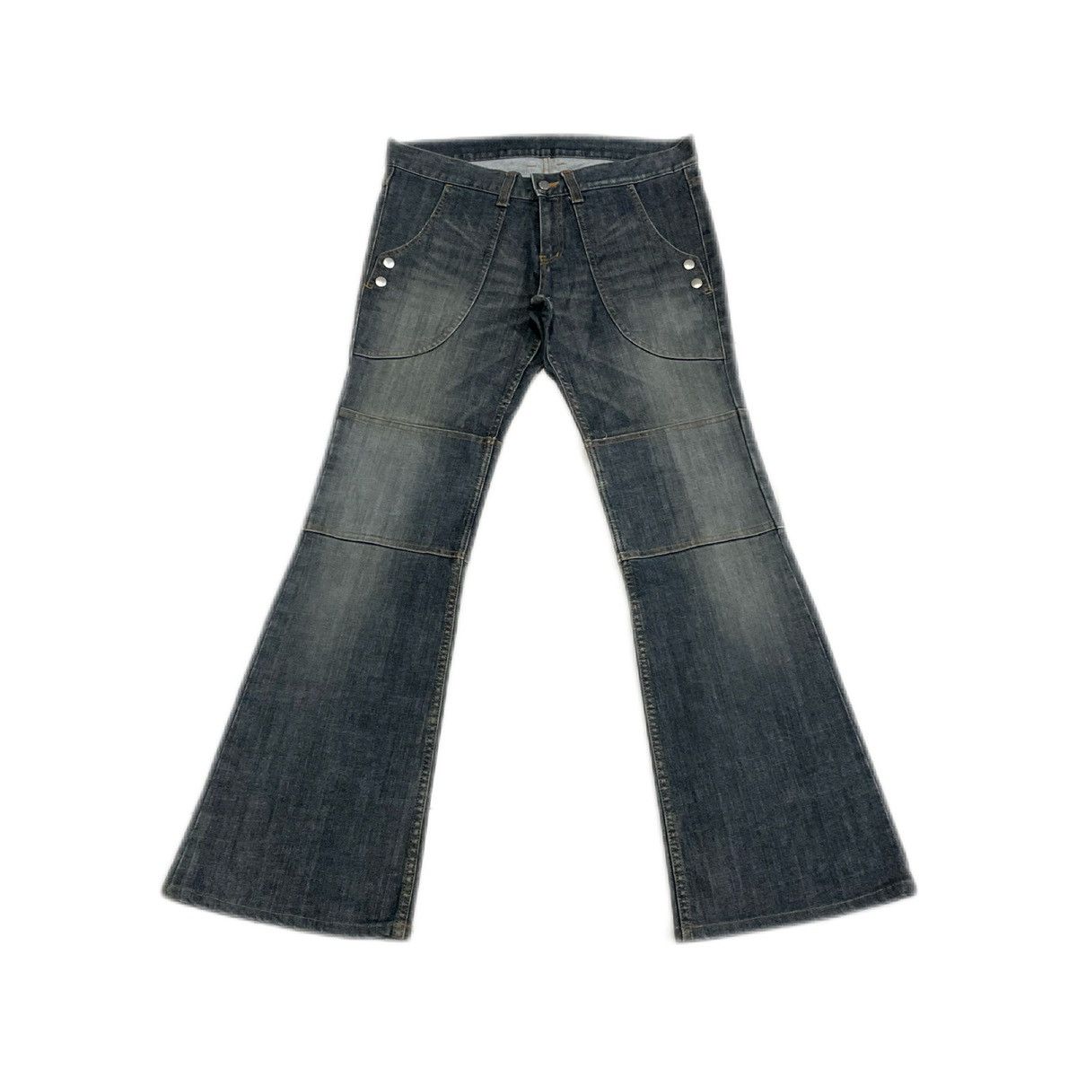 Tornado Mart Tornado Mart Western Python flare denim | Grailed