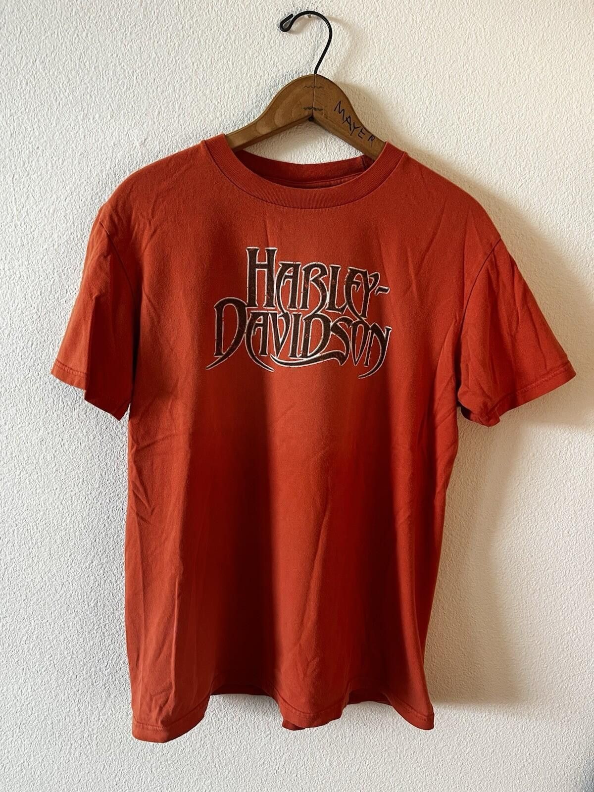 Other Harley-Davidson Orlando Florida Graphic T-Shirt Orange M Size ONE SIZE - 1 Thumbnail