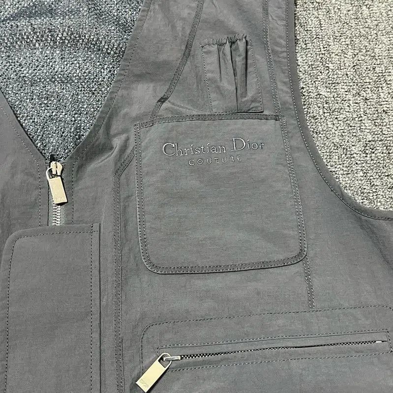 Dior Dior Summer Navy Leather Men's T-shirt . Size US L / EU 52-54 / 3 - 3 Thumbnail