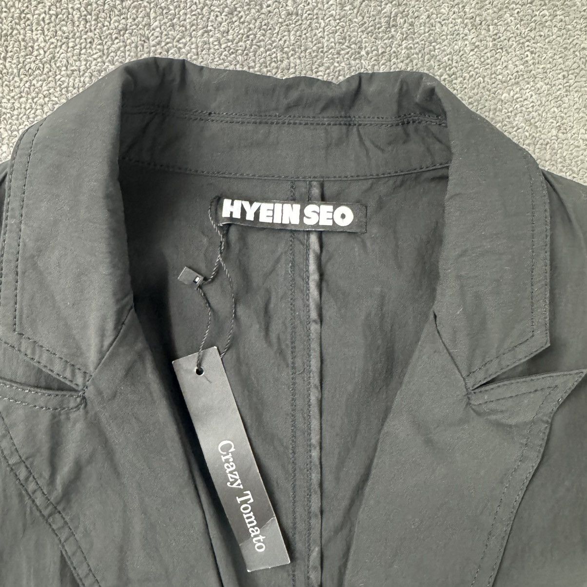 Hyein Seo Hyein Seo - Single Breasted Smoker Jacket Size M / US 6-8 / IT 42-44 - 7 Thumbnail