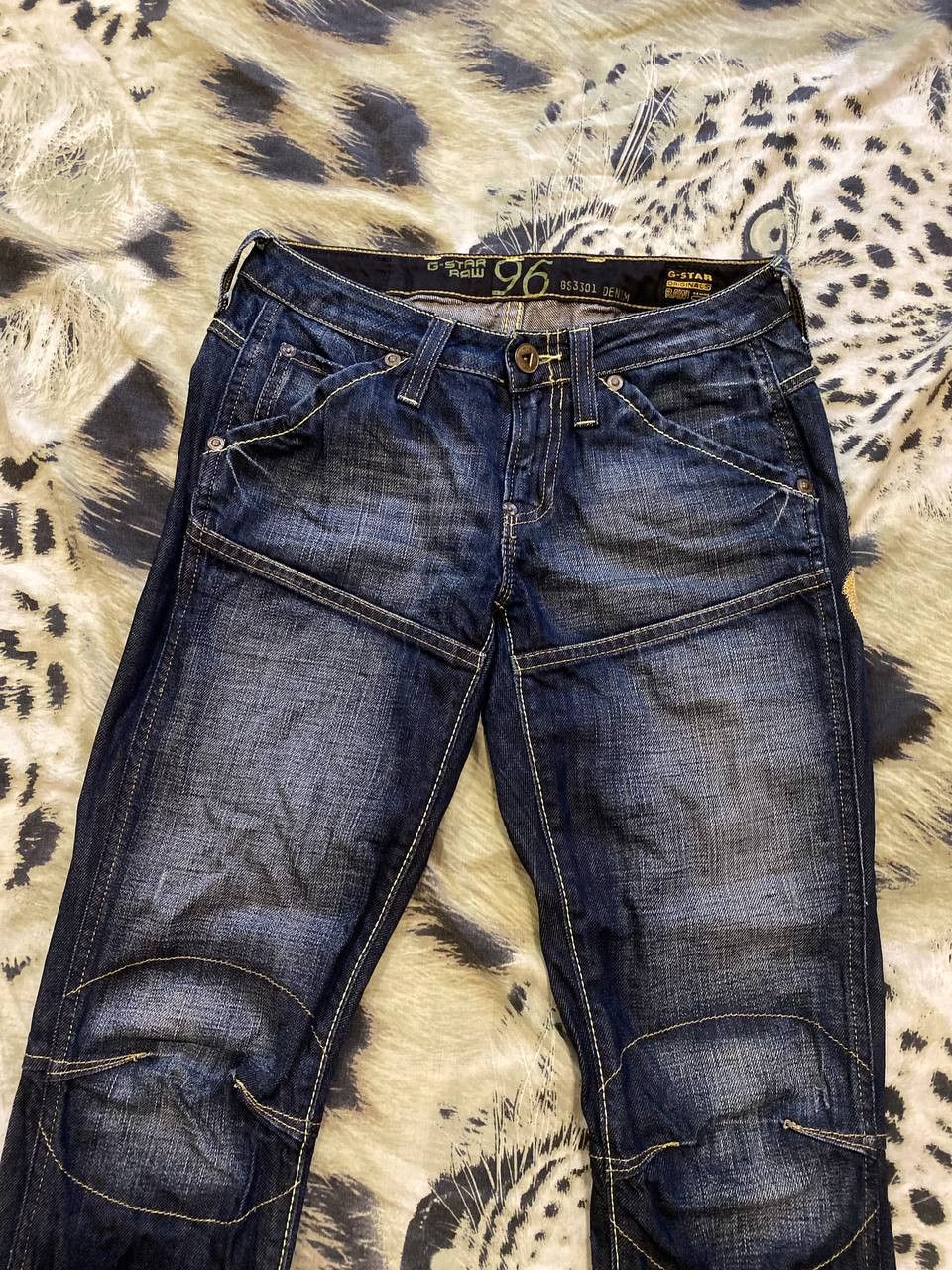 G-Star denim pants G-Star Raw streetwear big logo Y2K vintage jeans Size US 26 / EU 42 - 18 Thumbnail