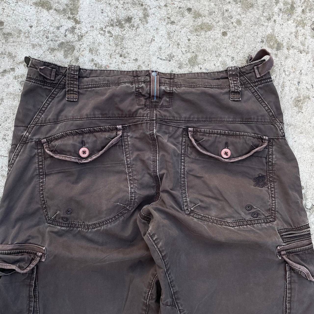 POST ARCHIVE FACTION (PAF) VTG Japan Crazy Multipocket Pants White Staff Size 32 Grunge Size US 32 / EU 48 - 20 Thumbnail