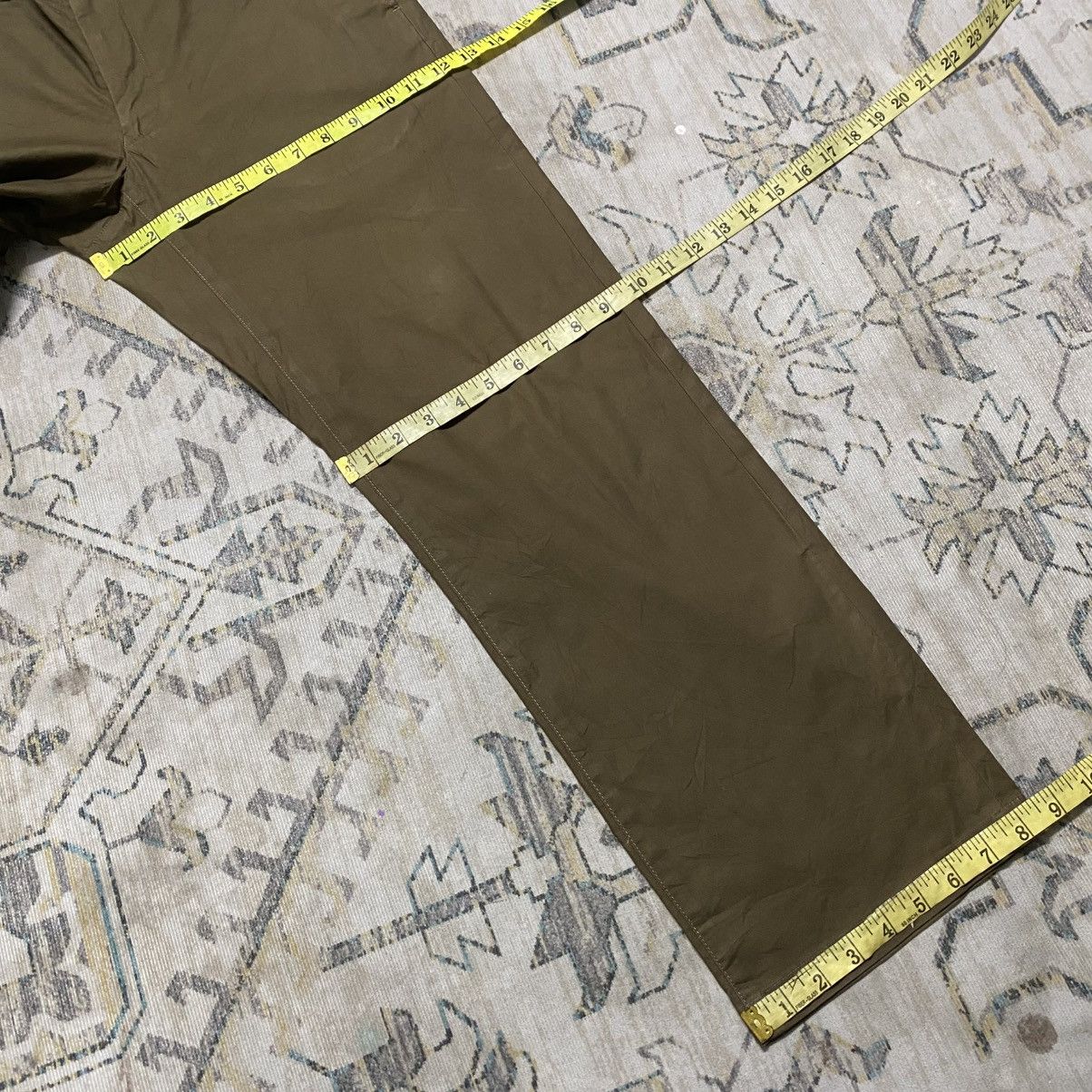 Yohji Yamamoto A.A.R Yohji Yamamoto Chinos Pant Brown Size US 31 - 16 Thumbnail