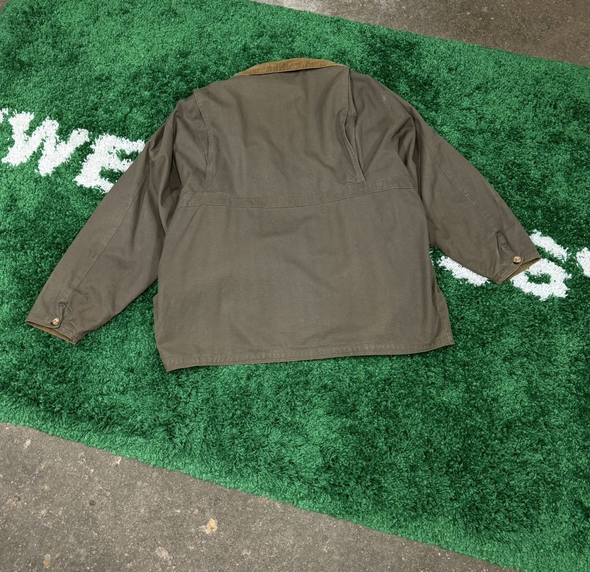 Vintage Vintage Heavy Conoco Barn Coffee Flannel Jacket Coat XL 90s Size US XL / EU 56 / 4 - 5 Thumbnail
