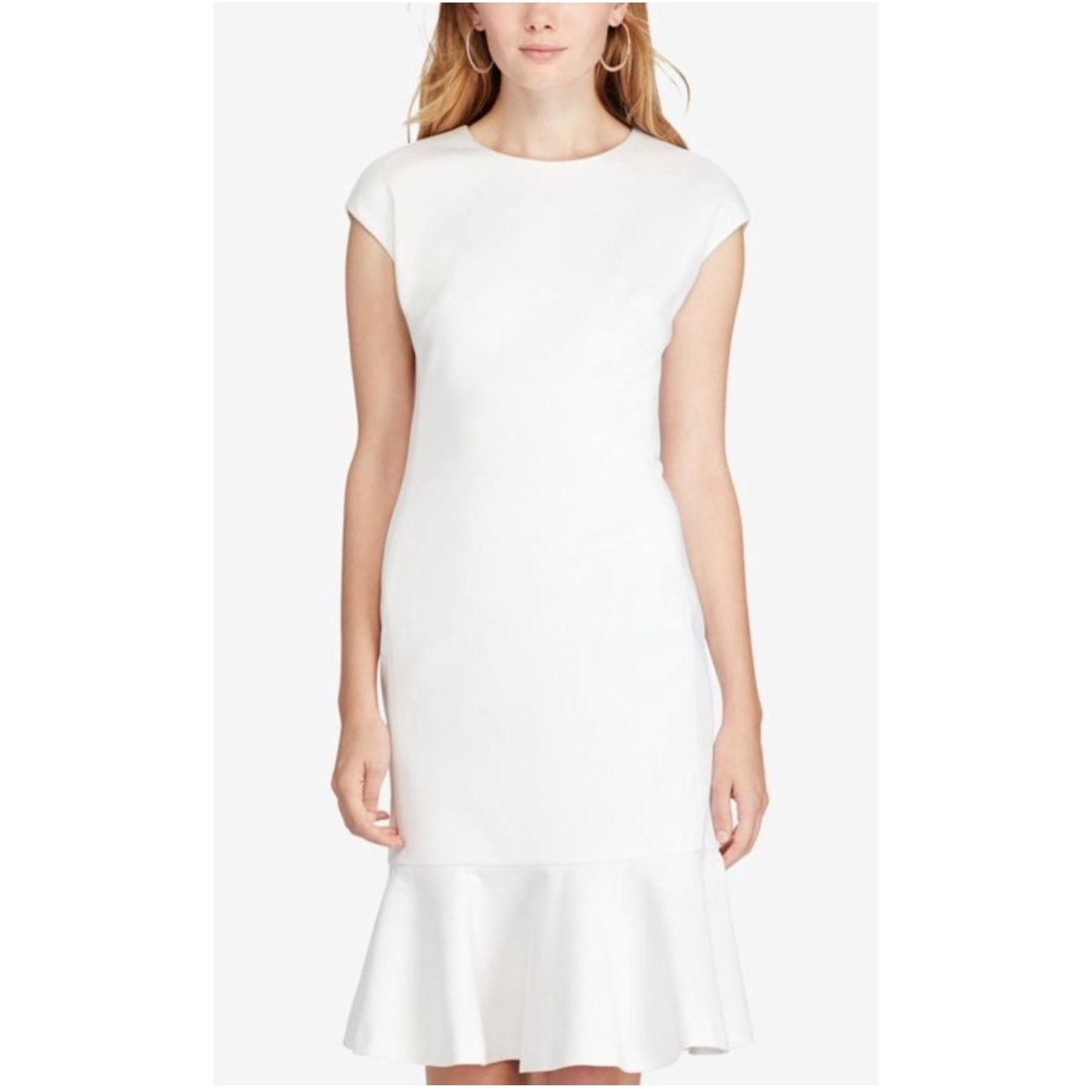 Polo Ralph Lauren POLO Ralph Lauren Ruffled Ponte Cap Sleeve Mini Dres Size XS / US 0-2 / IT 36-38 - 11 Thumbnail