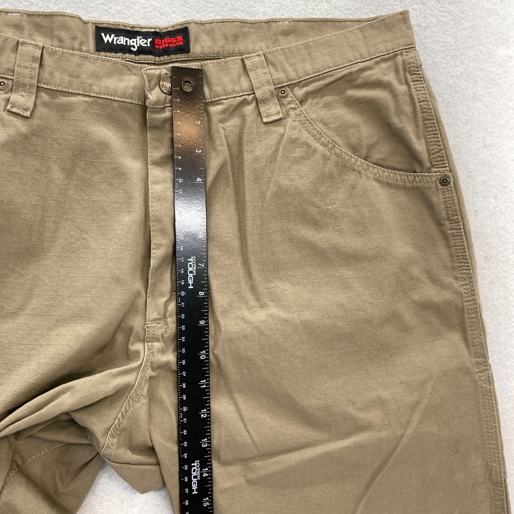 Wrangler Wrangler Riggs Workwear Carpenter Pants Mens 40x30 Brown Ripstop Straight Leg Size US 40 / EU 56 - 7 Thumbnail