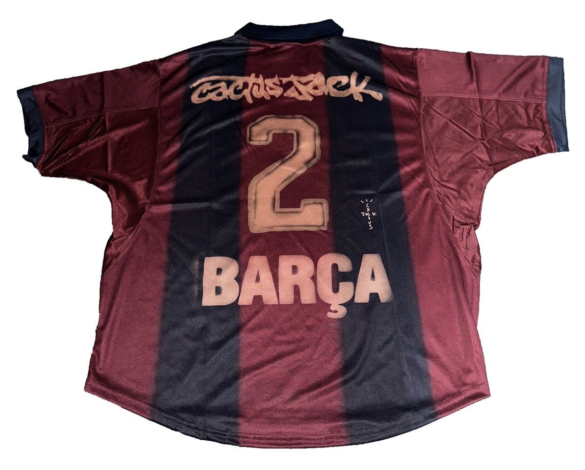 Nike × Travis Scott CJ X NIKE X FCB SKELETON RETRO JERSEY Size US L / EU 52-54 / 3 - 2 Thumbnail