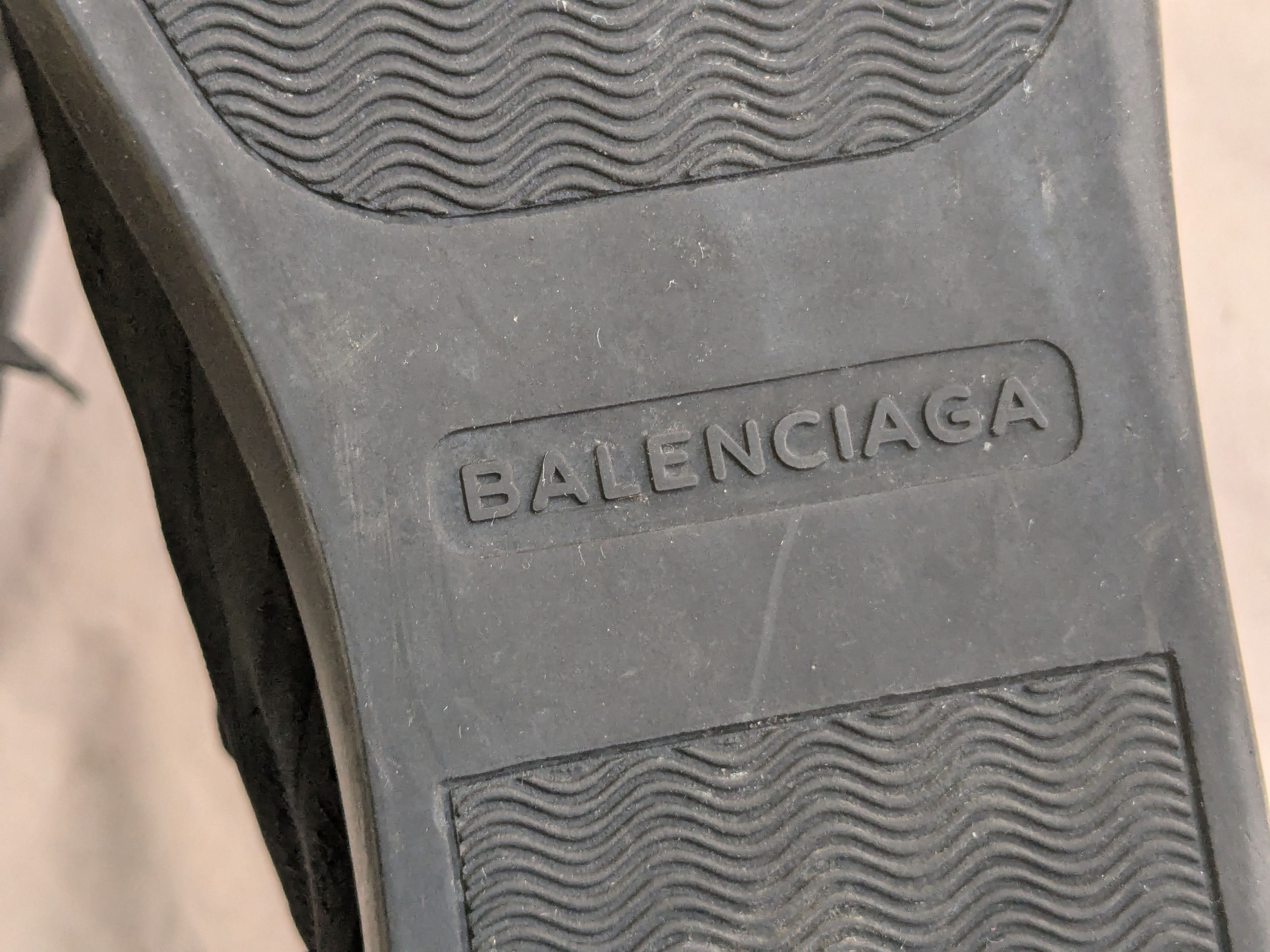 Balenciaga Balenciaga Arena Black 12 Leather High Tops Sneakers Size US 12 / EU 45 - 15 Thumbnail