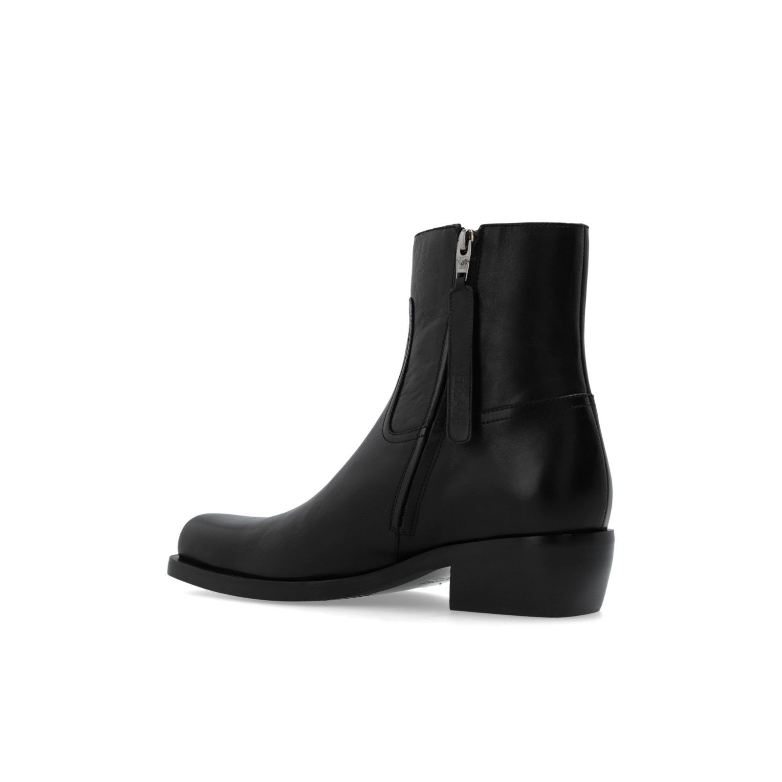 Versace VERSACE Black Heeled Ankle Boots New And Authentic (Men's si Size US 11 / EU 44 - 3 Thumbnail