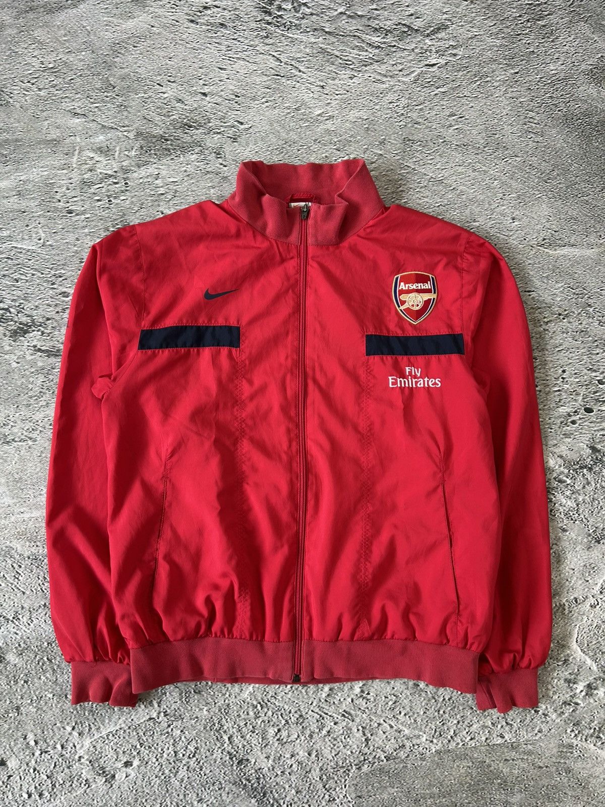 Nike × Vintage Nike Arsenal track jacket vintage red fly emirates Size US M / EU 48-50 / 2 - 1 Thumbnail
