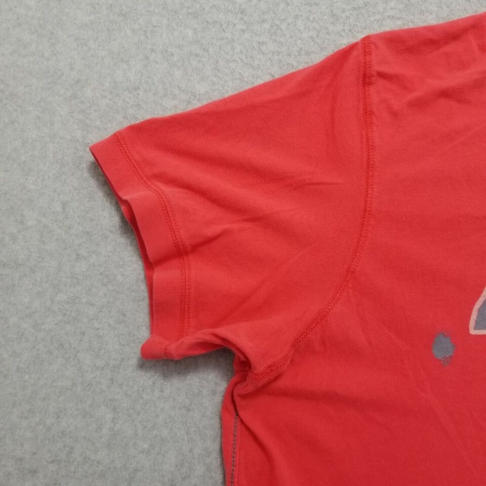 Converse Converse Shirt Mens XXL Red Short Sleeve Size US XXL / EU 58 / 5 - 4 Thumbnail